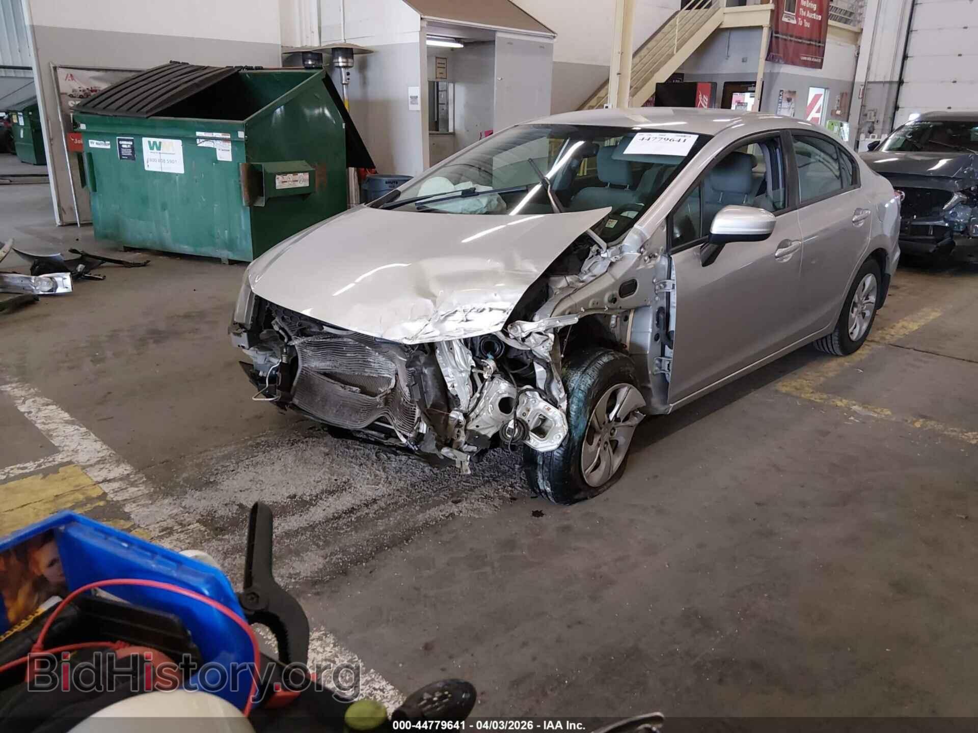2014 HONDA CIVIC - VIN: 19XFB2F55EE212748 - Фото 2