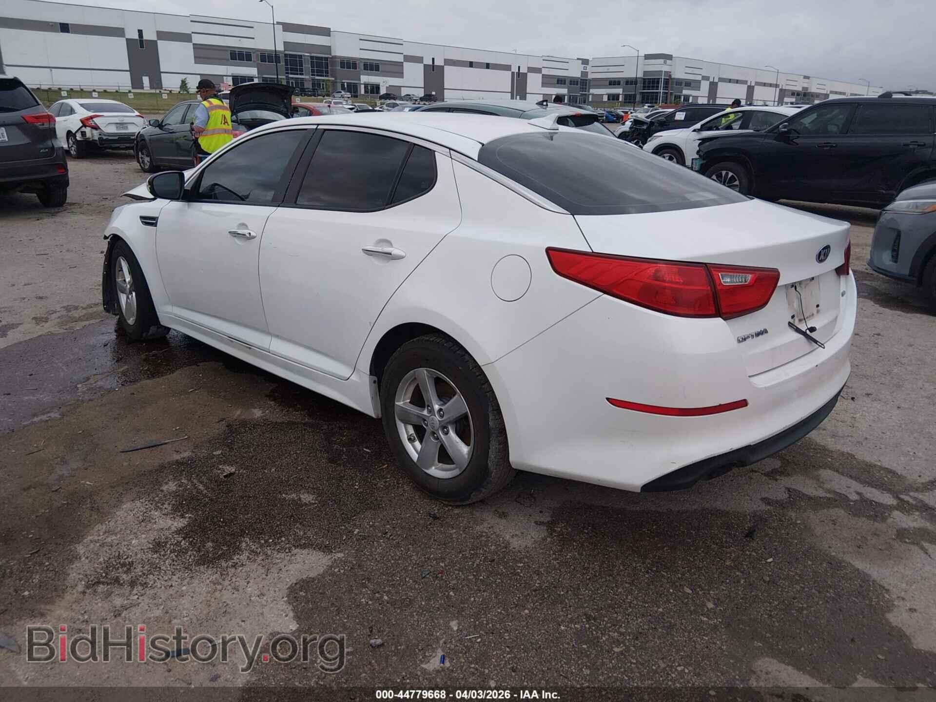 2015 KIA OPTIMA - VIN: KNAGM4A74F5601331 - Photo 3