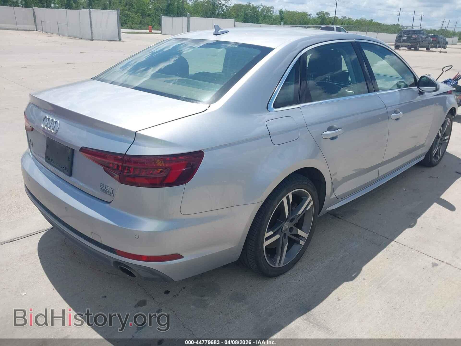 2018 AUDI A4 - VIN: WAUENAF42JA078862 - Фото 4