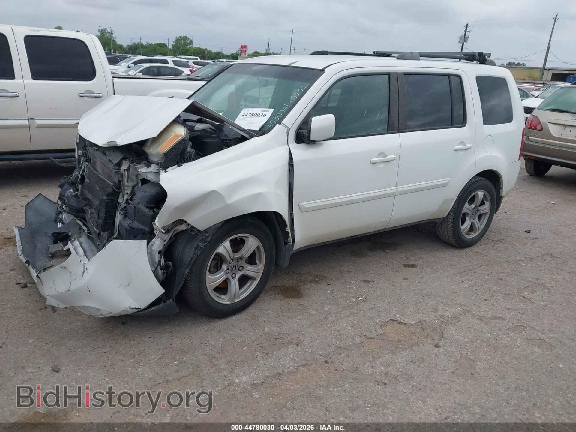 2012 HONDA PILOT - VIN: 5FNYF3H47CB043413 - Photo 2