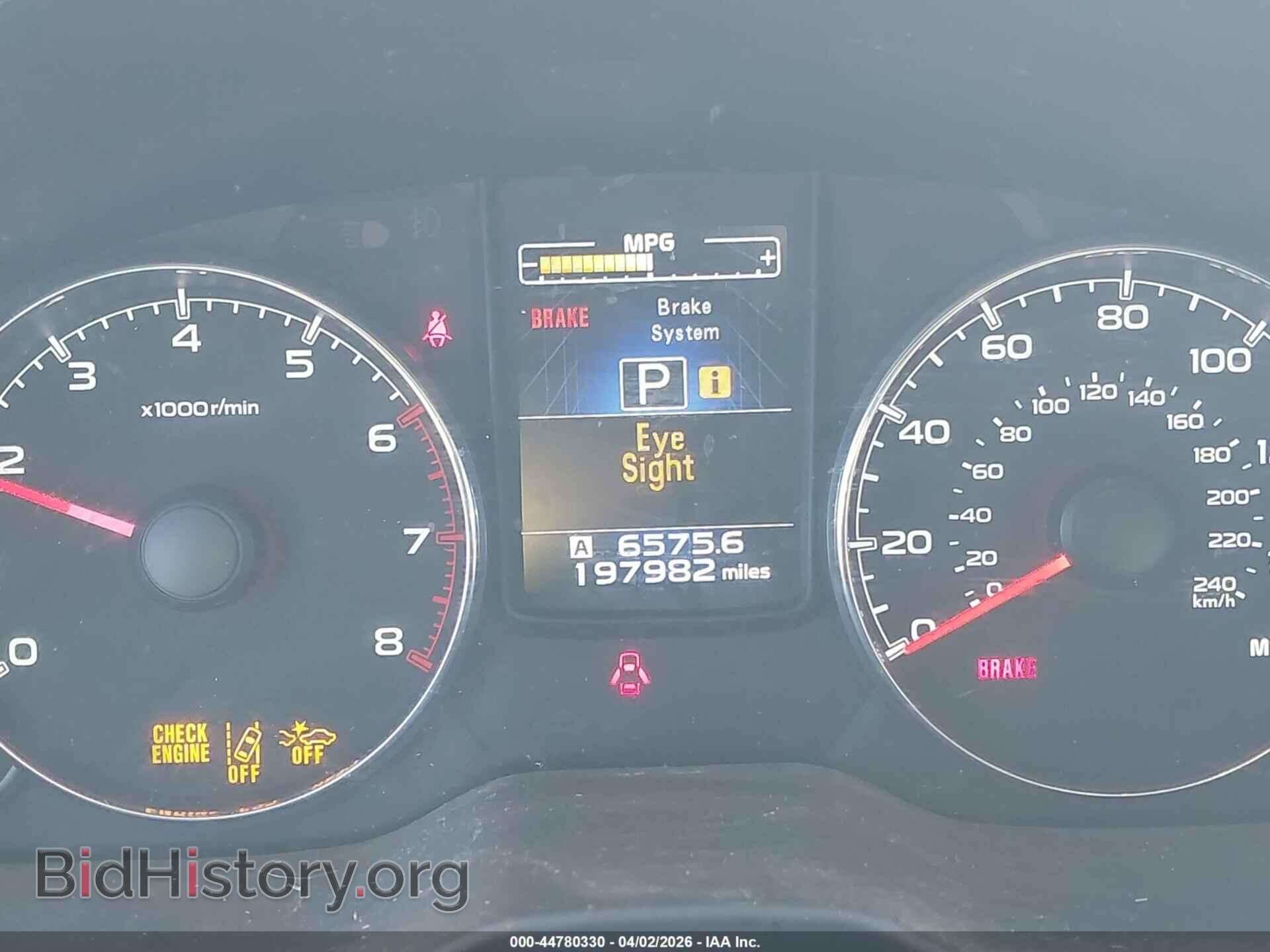 2013 SUBARU OUTBACK - VIN: 4S4BRBPC8D3317180 - Фото 7