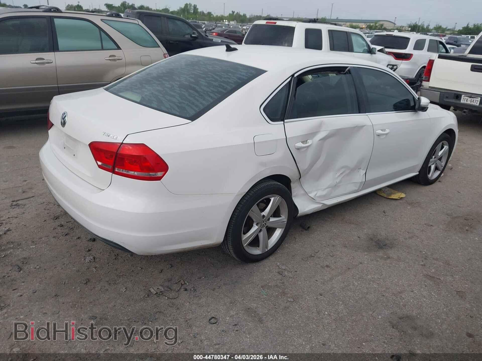 2014 VOLKSWAGEN PASSAT - VIN: 1VWBS7A38EC112469 - Фото 4