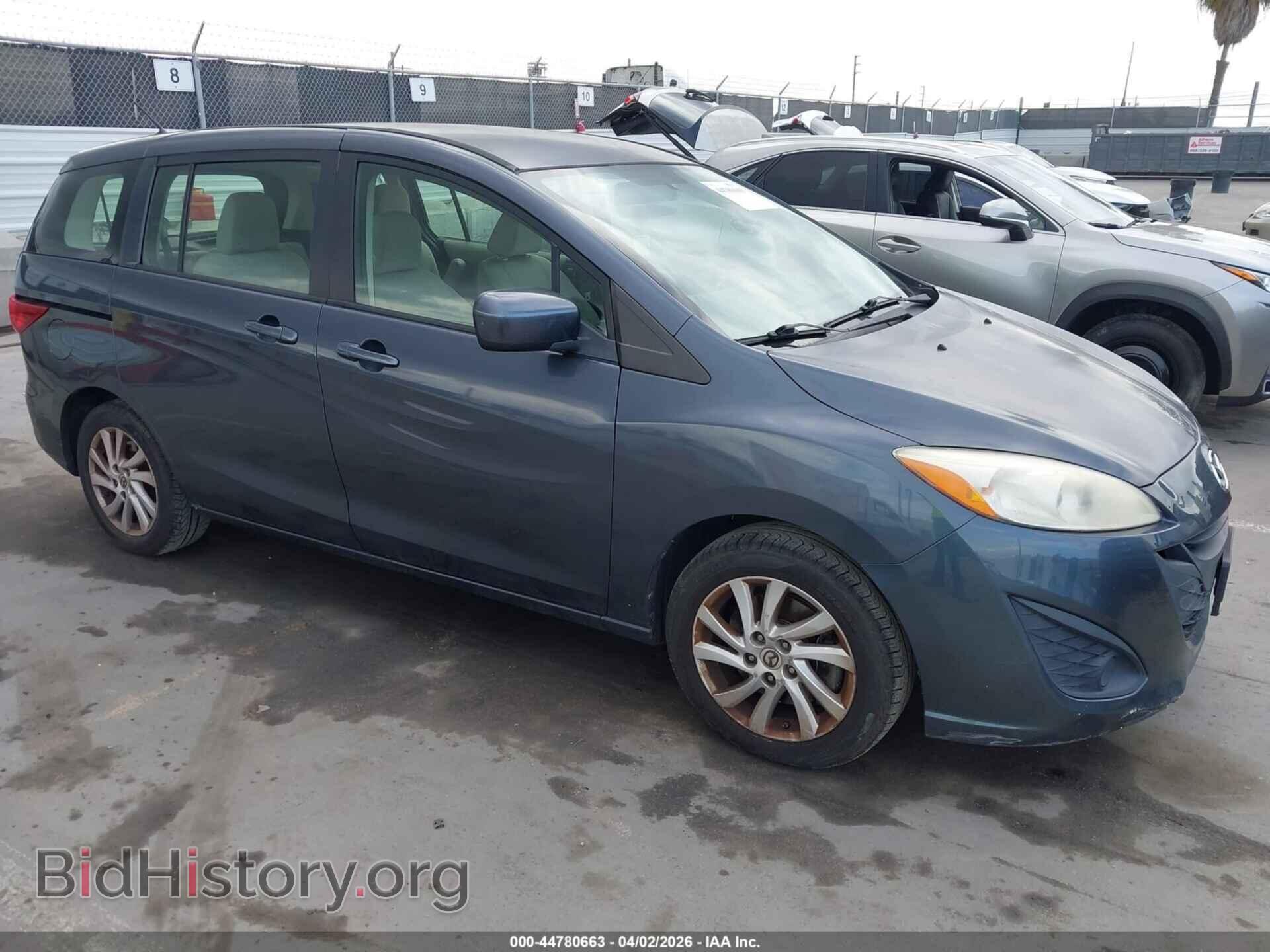 Photo JM1CW2BL4C0129815 - MAZDA MAZDA5 2012