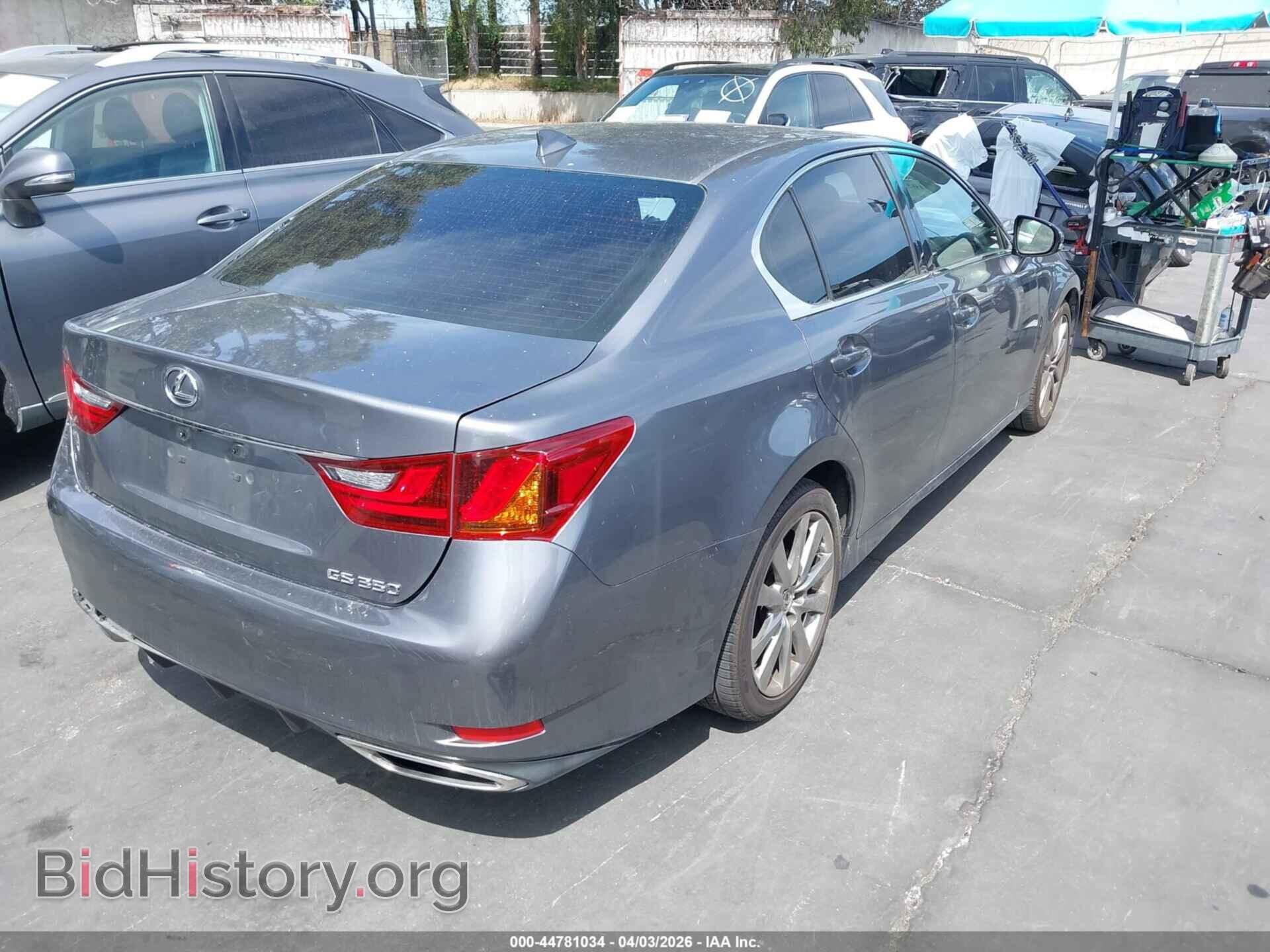 2015 LEXUS GS 350 - VIN: JTHBE1BL4FA019756 - Фото 4