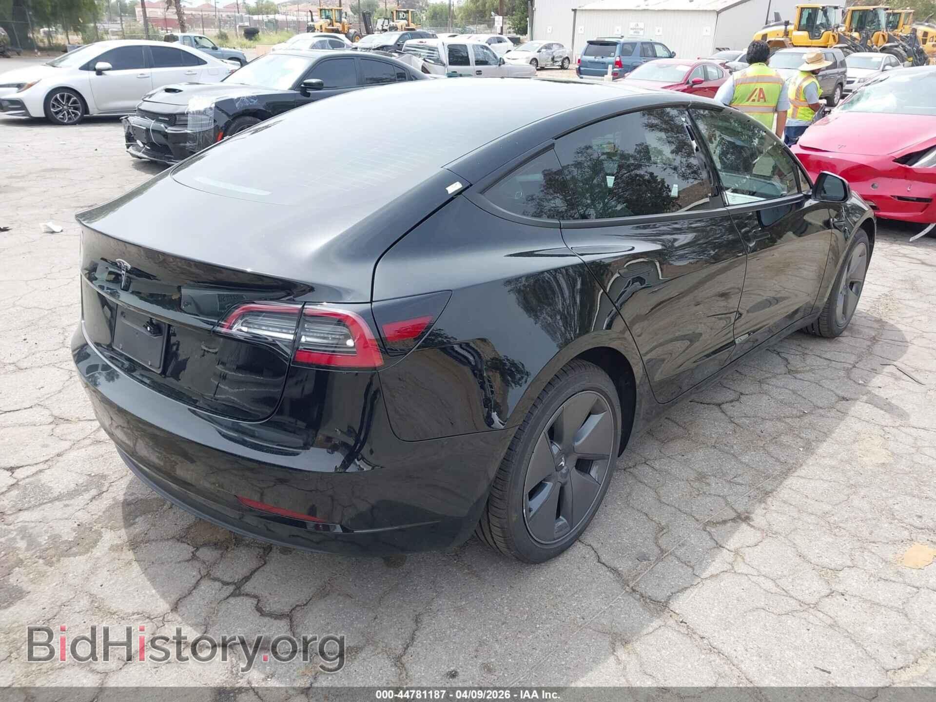 2022 TESLA MODEL 3 - VIN: 5YJ3E1EA5NF359746 - Фото 4