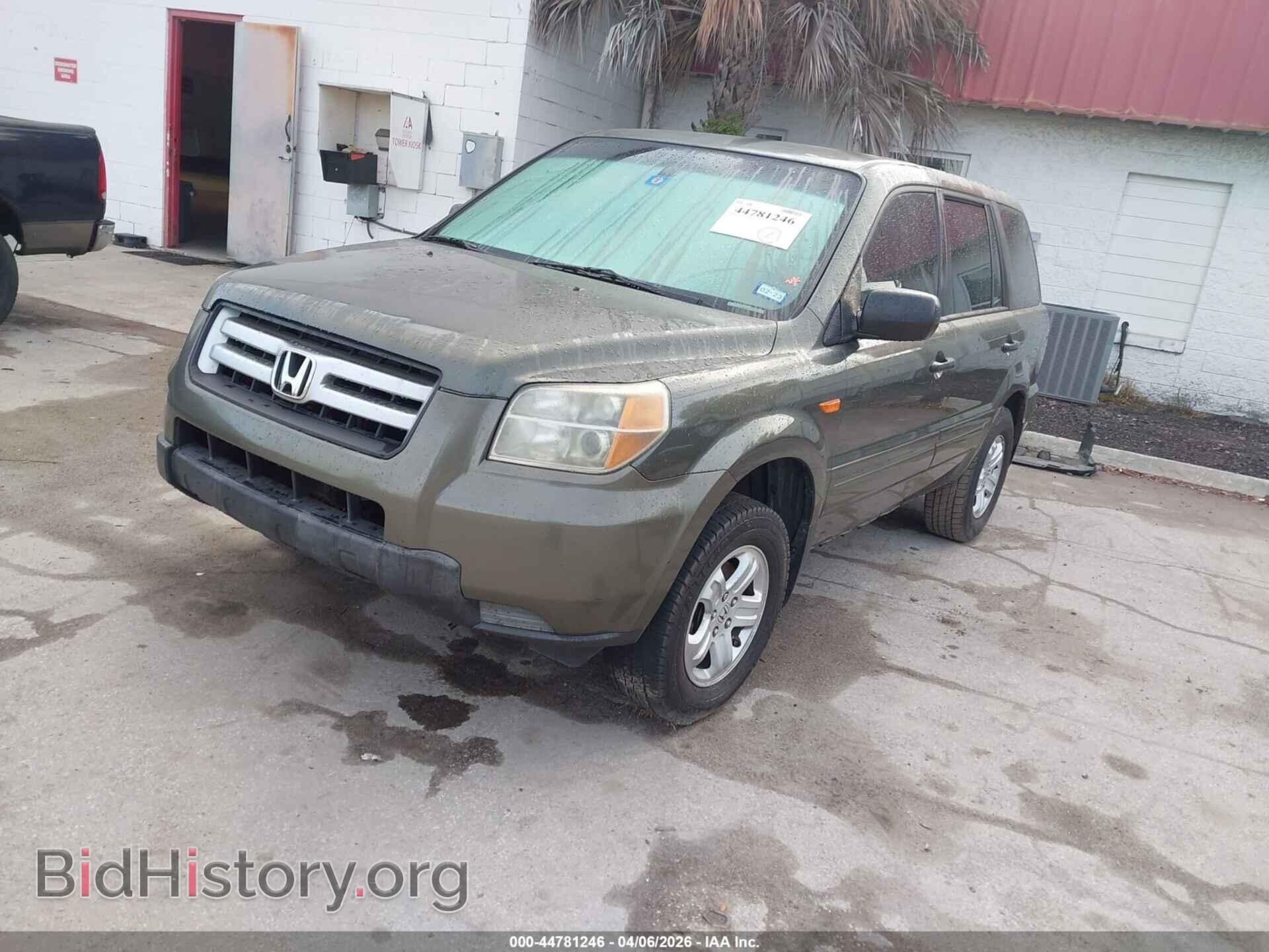 2006 HONDA PILOT - VIN: 5FNYF28126B039158 - Photo 2