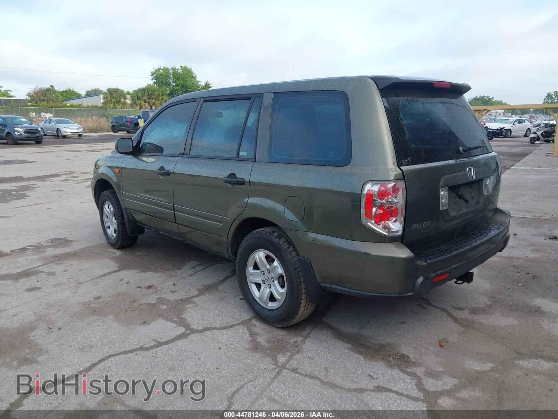 2006 HONDA PILOT - VIN: 5FNYF28126B039158 - Photo 3
