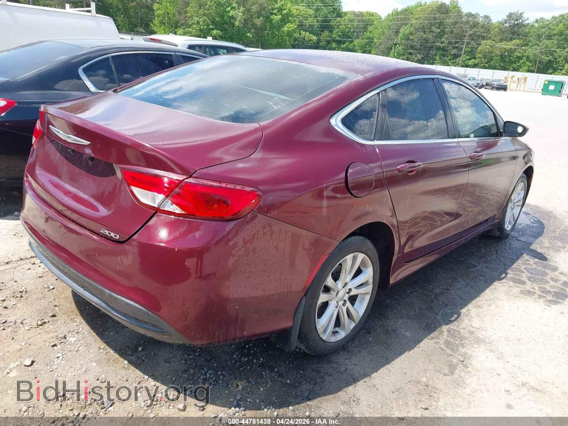 2016 CHRYSLER 200 - VIN: 1C3CCCFB0GN186154 - Photo 4