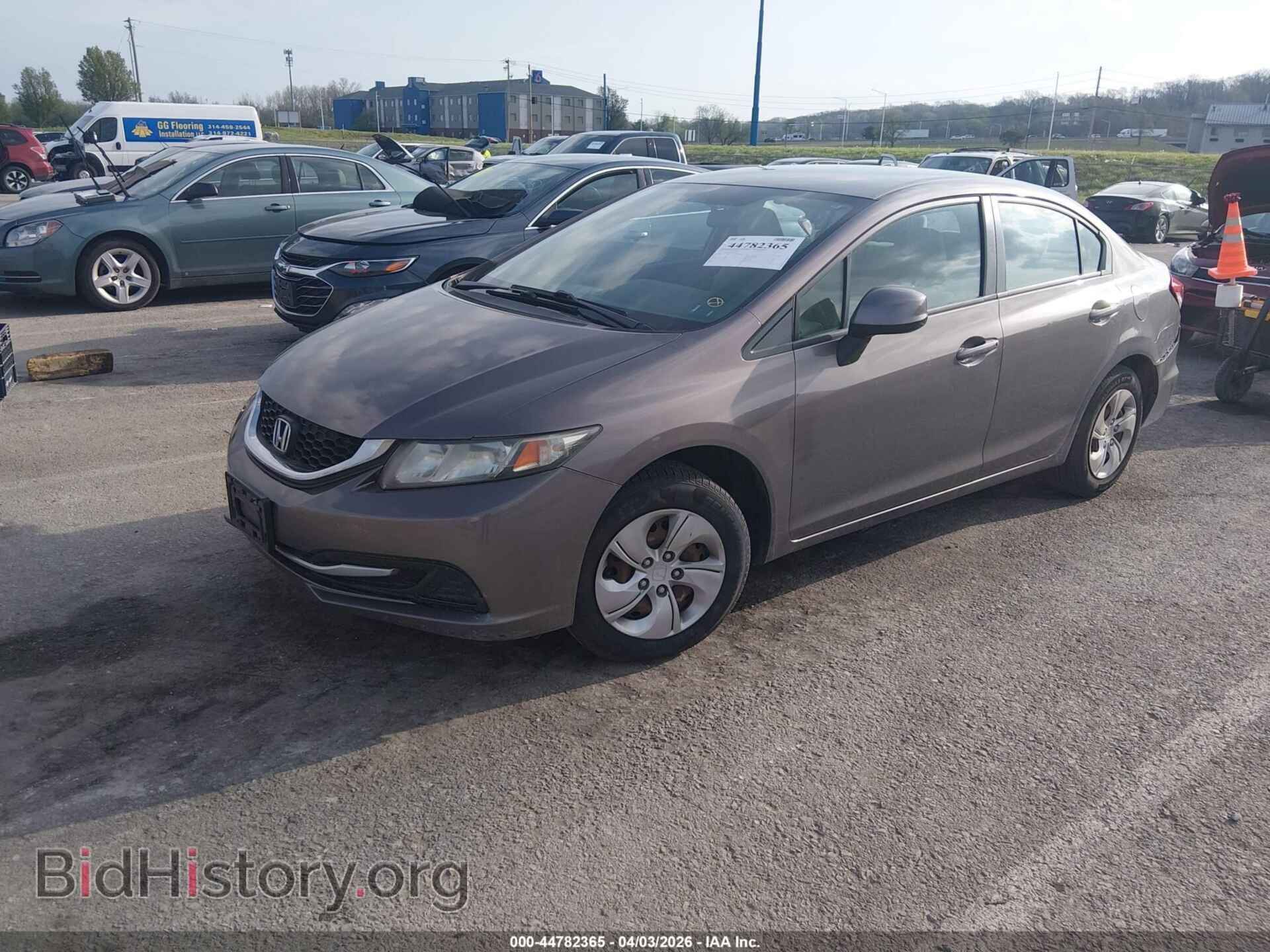 2013 HONDA CIVIC - VIN: 19XFB2F5XDE096719 - Фото 2