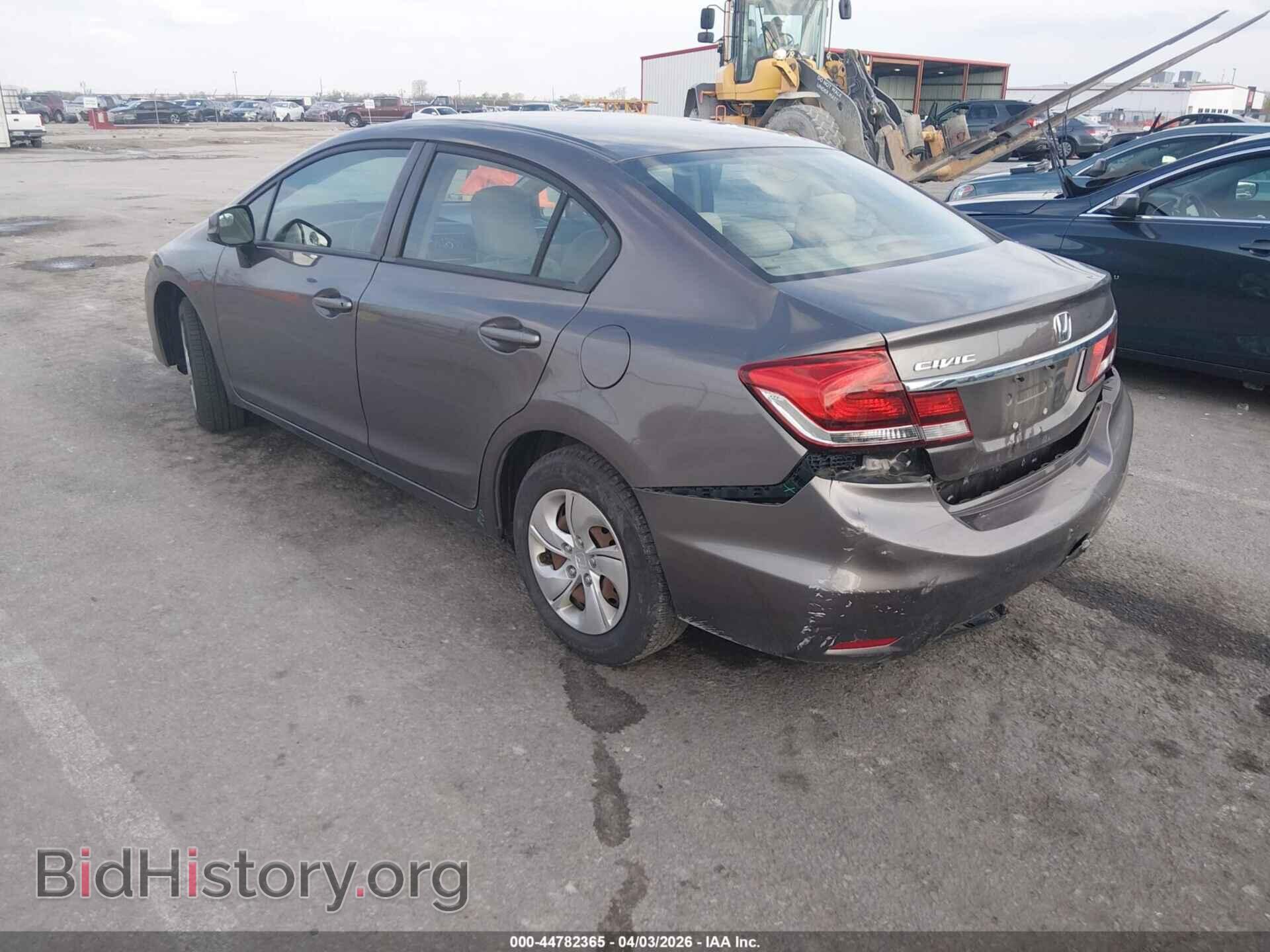 2013 HONDA CIVIC - VIN: 19XFB2F5XDE096719 - Фото 3