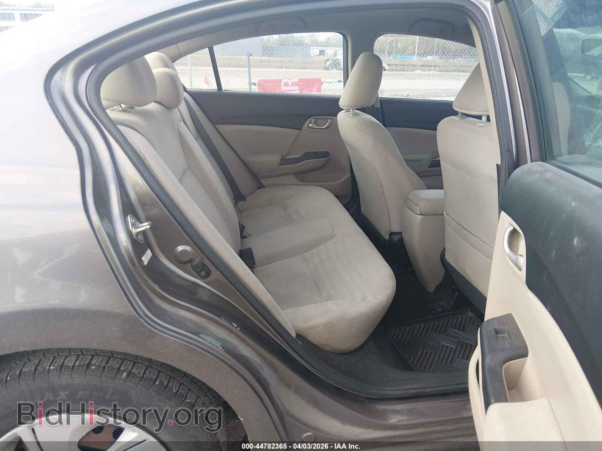 2013 HONDA CIVIC - VIN: 19XFB2F5XDE096719 - Фото 8