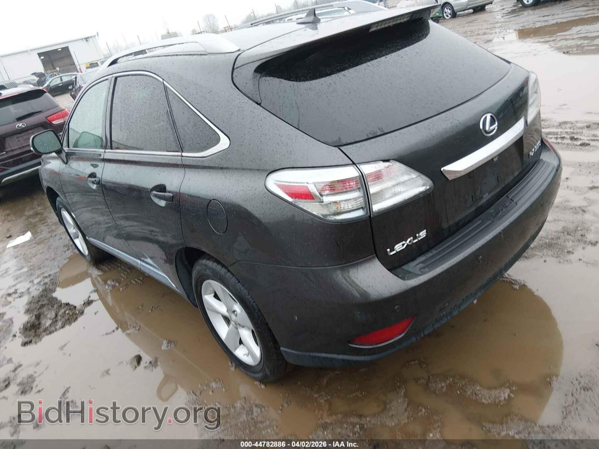 2010 LEXUS RX 350 - VIN: 2T2BK1BA0AC048809 - Фото 3