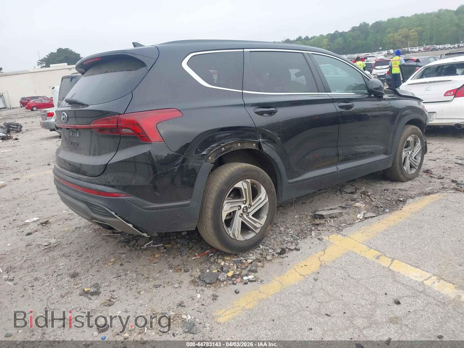 2021 HYUNDAI SANTA FE - VIN: 5NMS14AJ6MH330834 - Photo 4