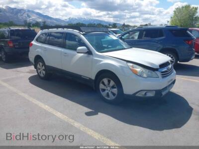 2011 Subaru OUTBACK 3.6R Limited, белый — VIN 4S4BREKC8B2387371, IAAI