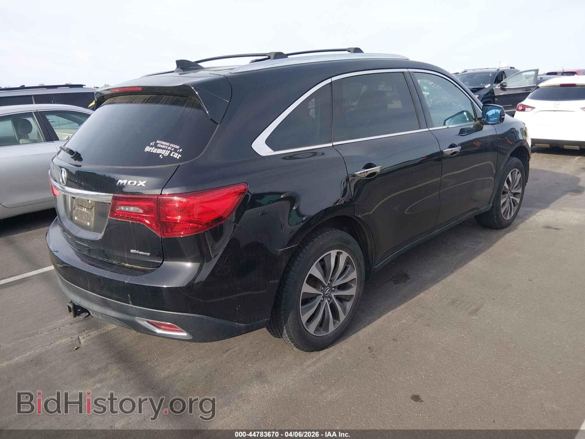 2014 ACURA MDX - VIN: 5FRYD4H48EB011244 - Фото 4