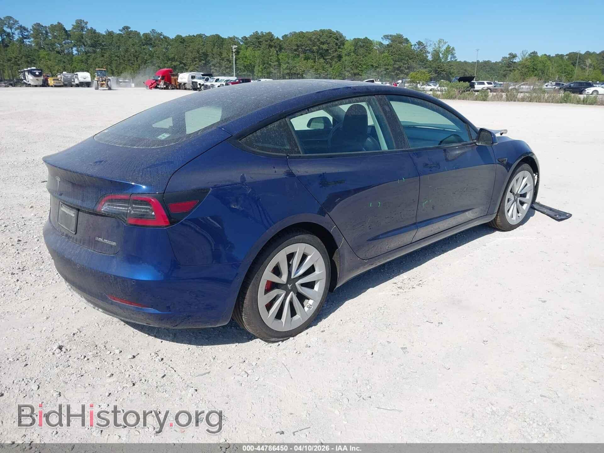 2022 TESLA MODEL 3 - VIN: 5YJ3E1EA9NF189018 - Фото 4
