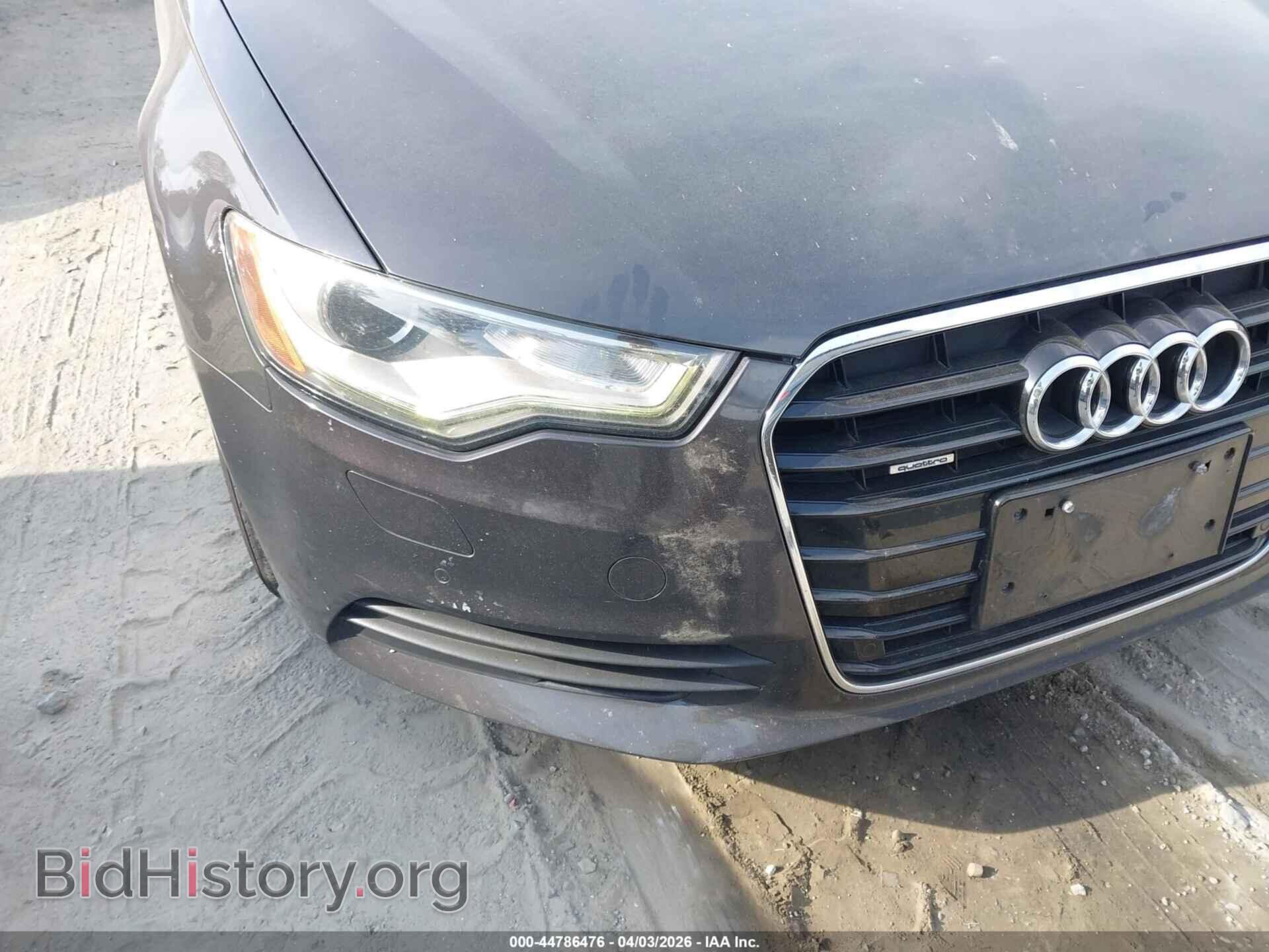 2013 AUDI A6 - VIN: WAUGFAFC5DN114571 - Фото 6
