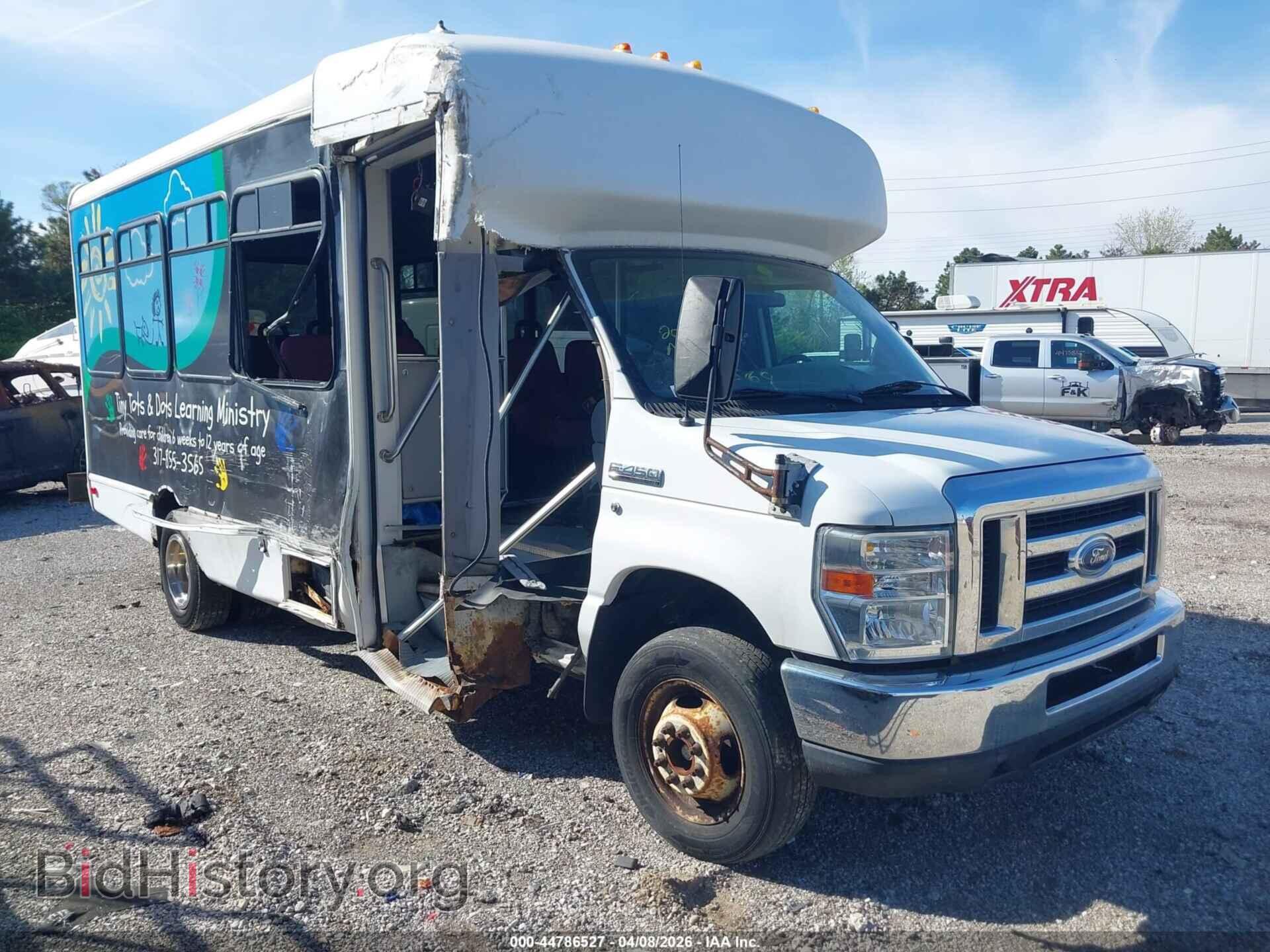 Photo 1FD4E45S28DA26569 - FORD E-450 CUTAWAY 2008