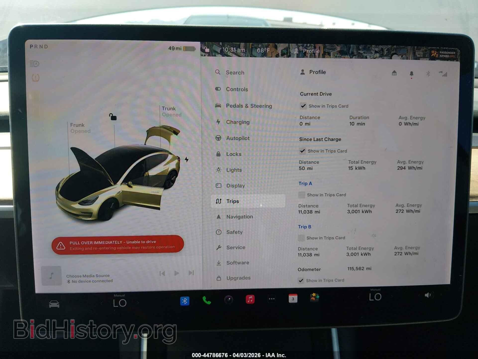 2019 TESLA MODEL 3 - VIN: 5YJ3E1EB5KF510511 - Photo 7