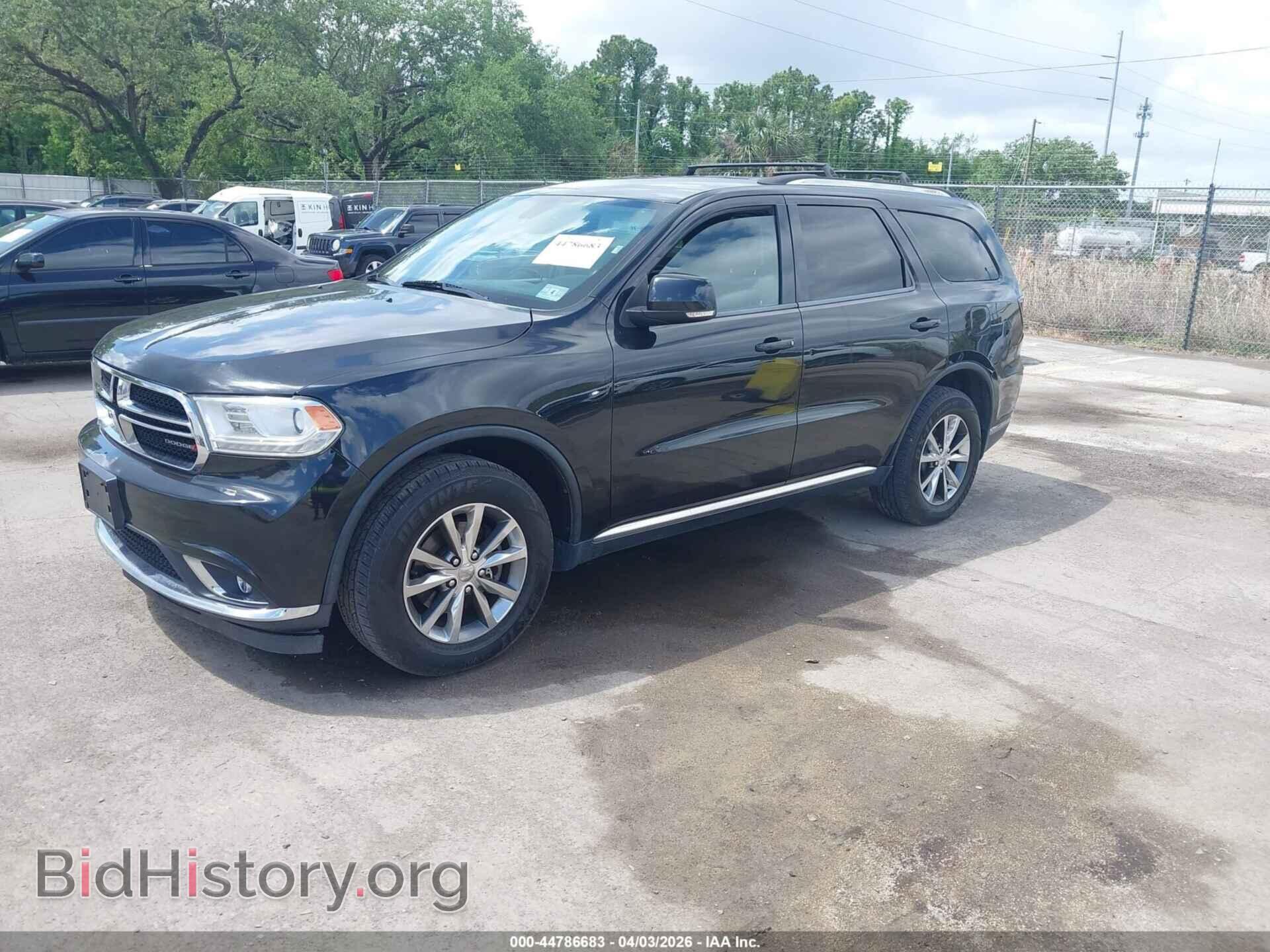 2014 DODGE DURANGO - VIN: 1C4RDJDG6EC481628 - Фото 2