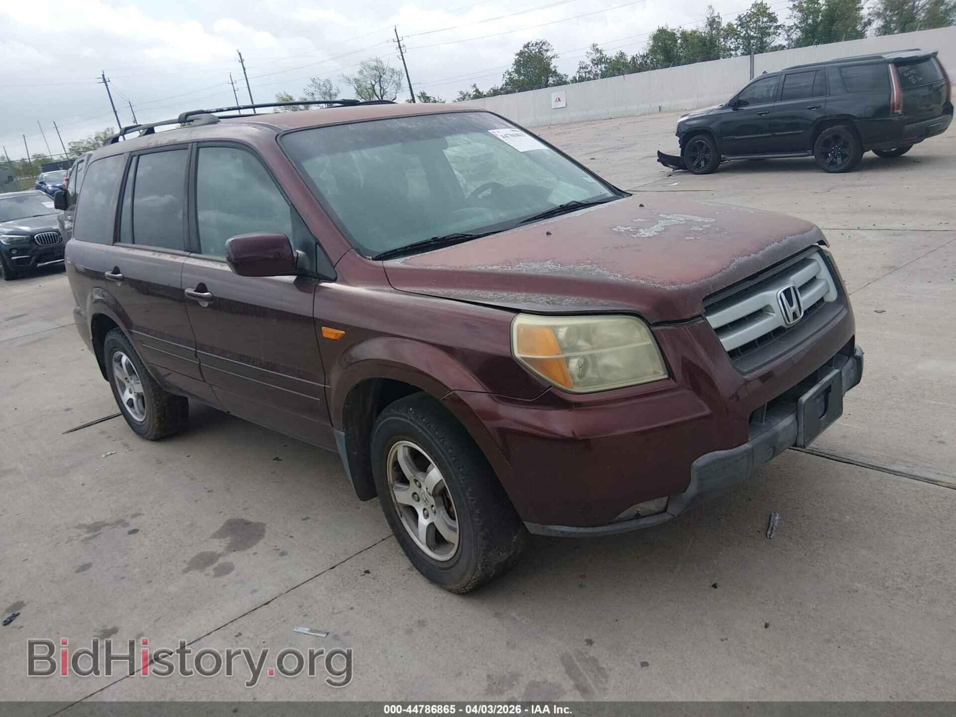 Фотография 5FNYF18427B019742 - HONDA PILOT 2007