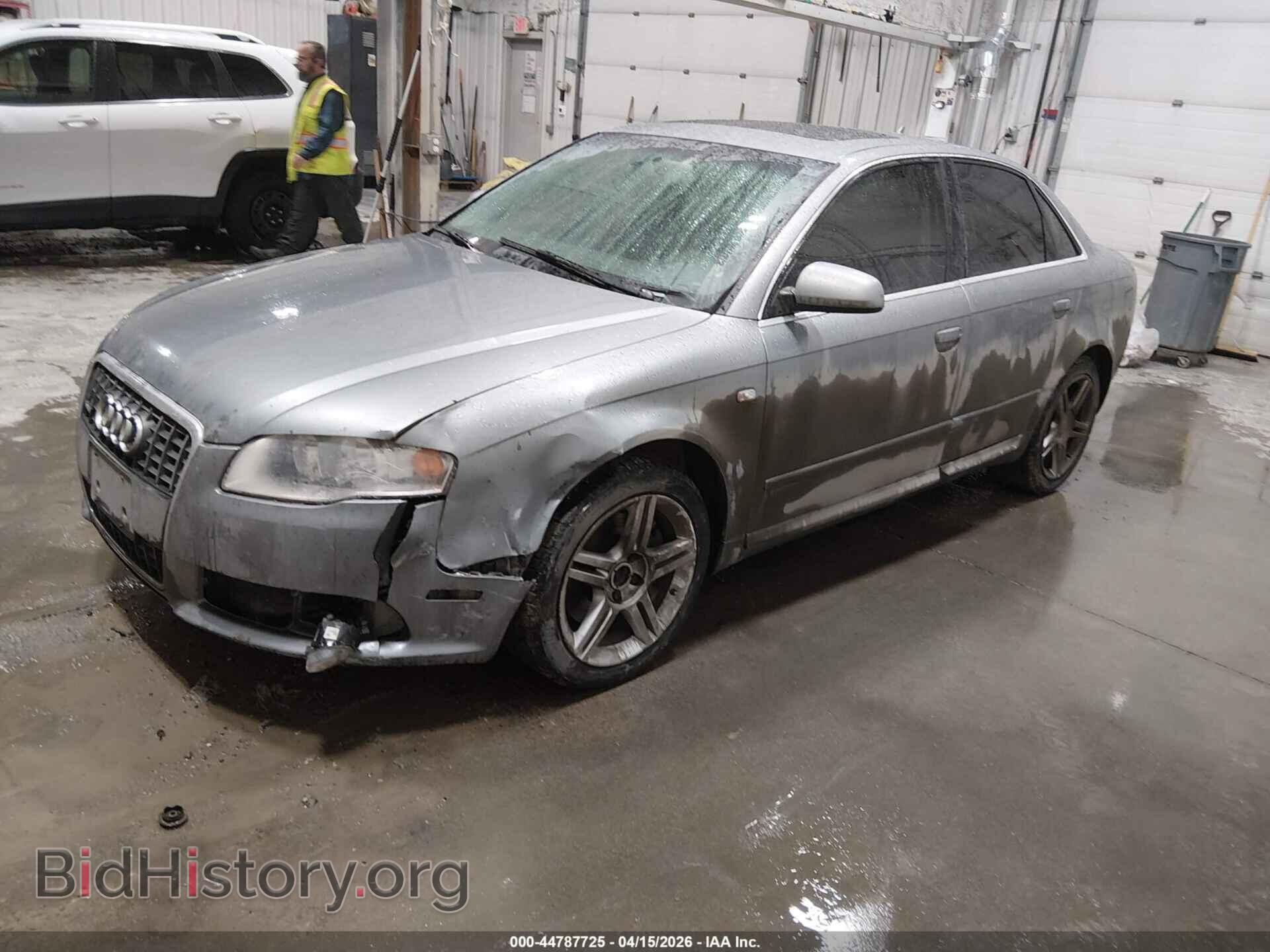 2008 AUDI A4 - VIN: WAUDF78E38A102355 - Фото 2