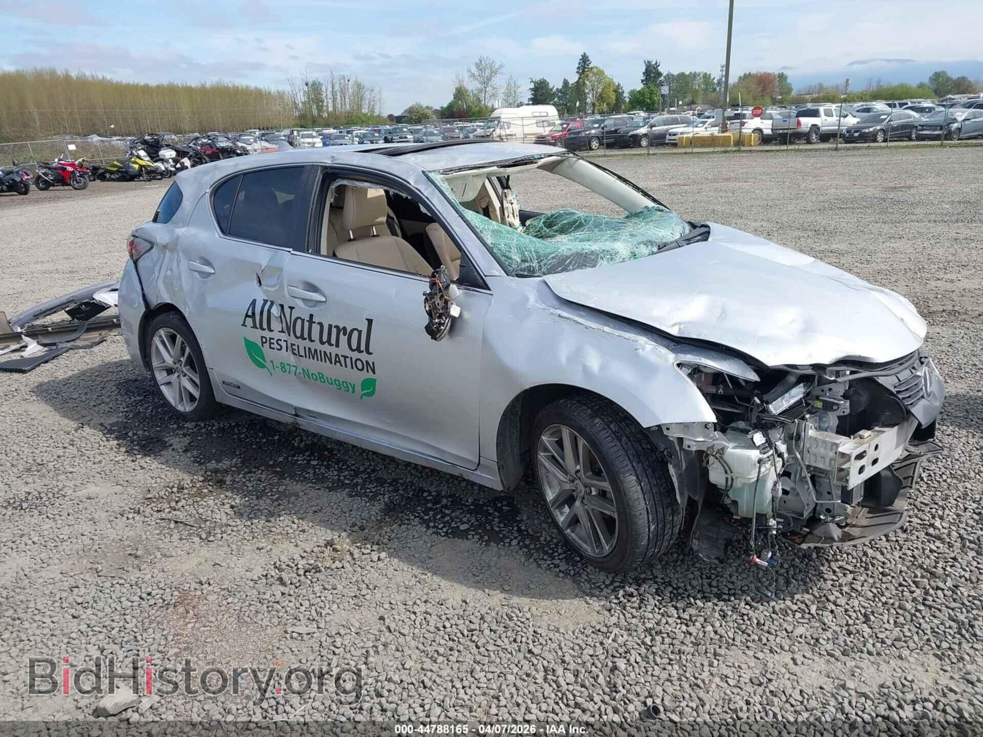 Photo JTHKD5BH2E2190892 - LEXUS CT 200H 2014