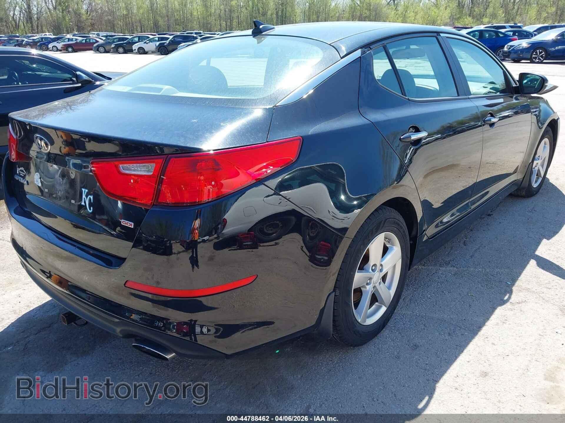 2015 KIA OPTIMA - VIN: 5XXGM4A73FG371019 - Фото 4