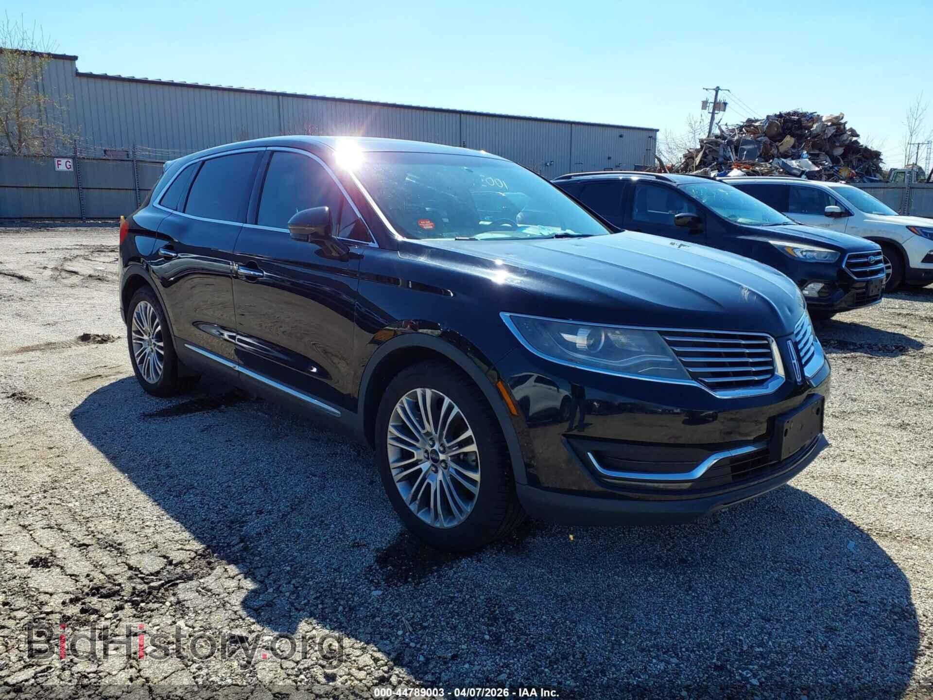 Фотография 2LMPJ6LR4JBL30751 - LINCOLN MKX 2018