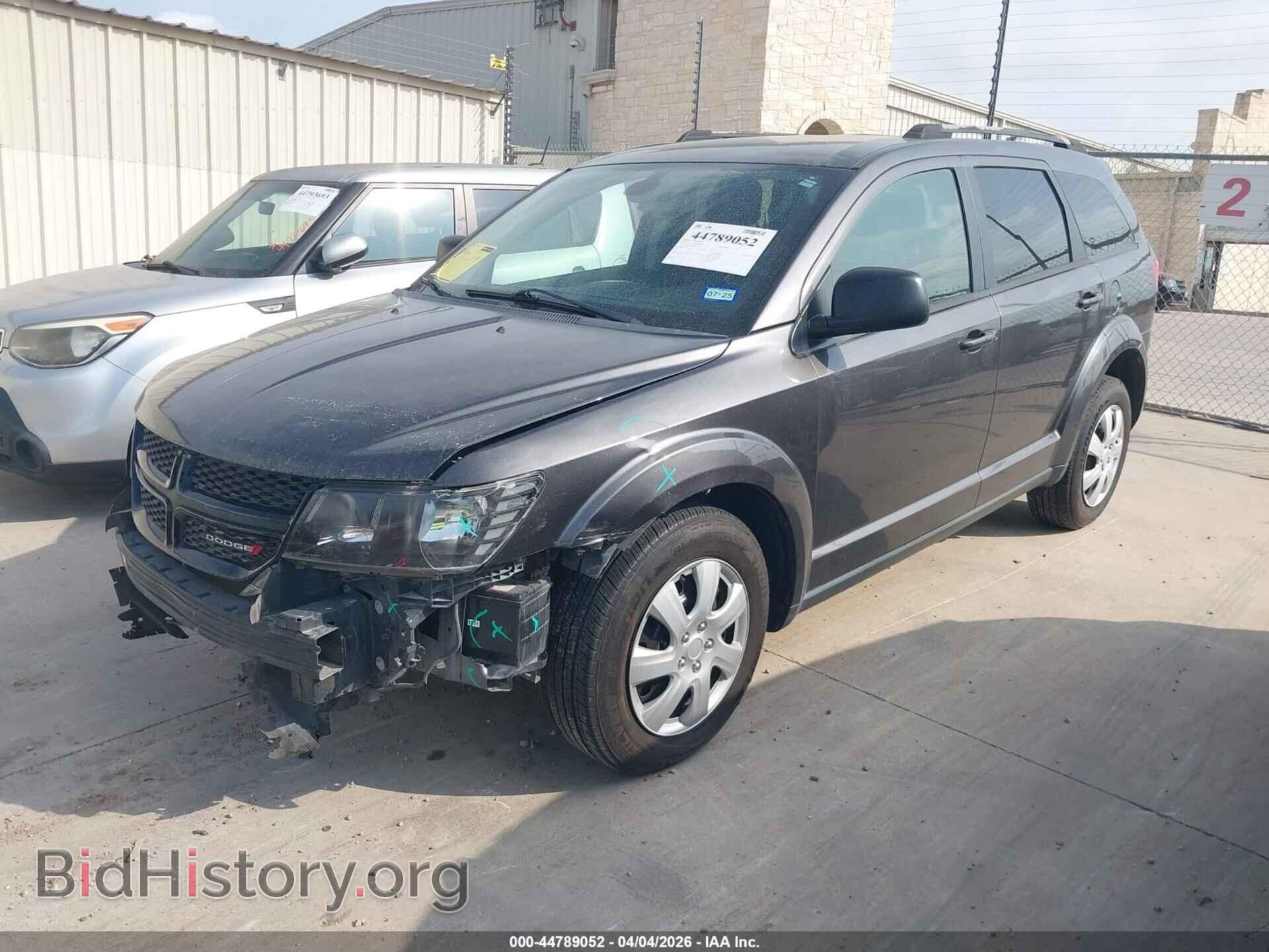 2018 DODGE JOURNEY - VIN: 3C4PDCAB8JT447152 - Фото 2