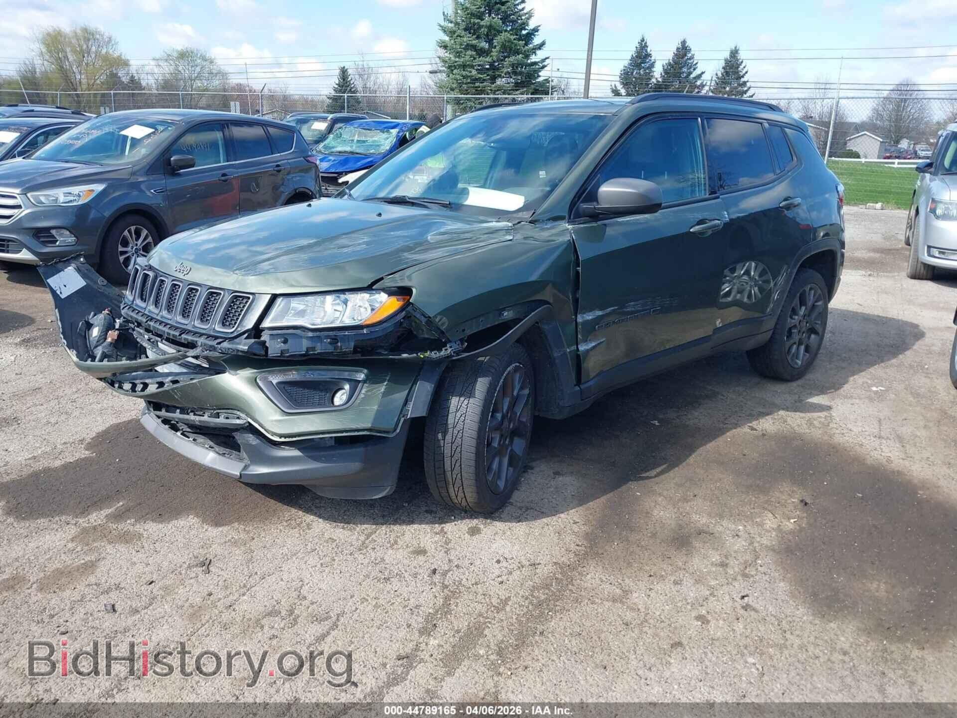 2021 JEEP COMPASS - VIN: 3C4NJDEB8MT565092 - Фото 2