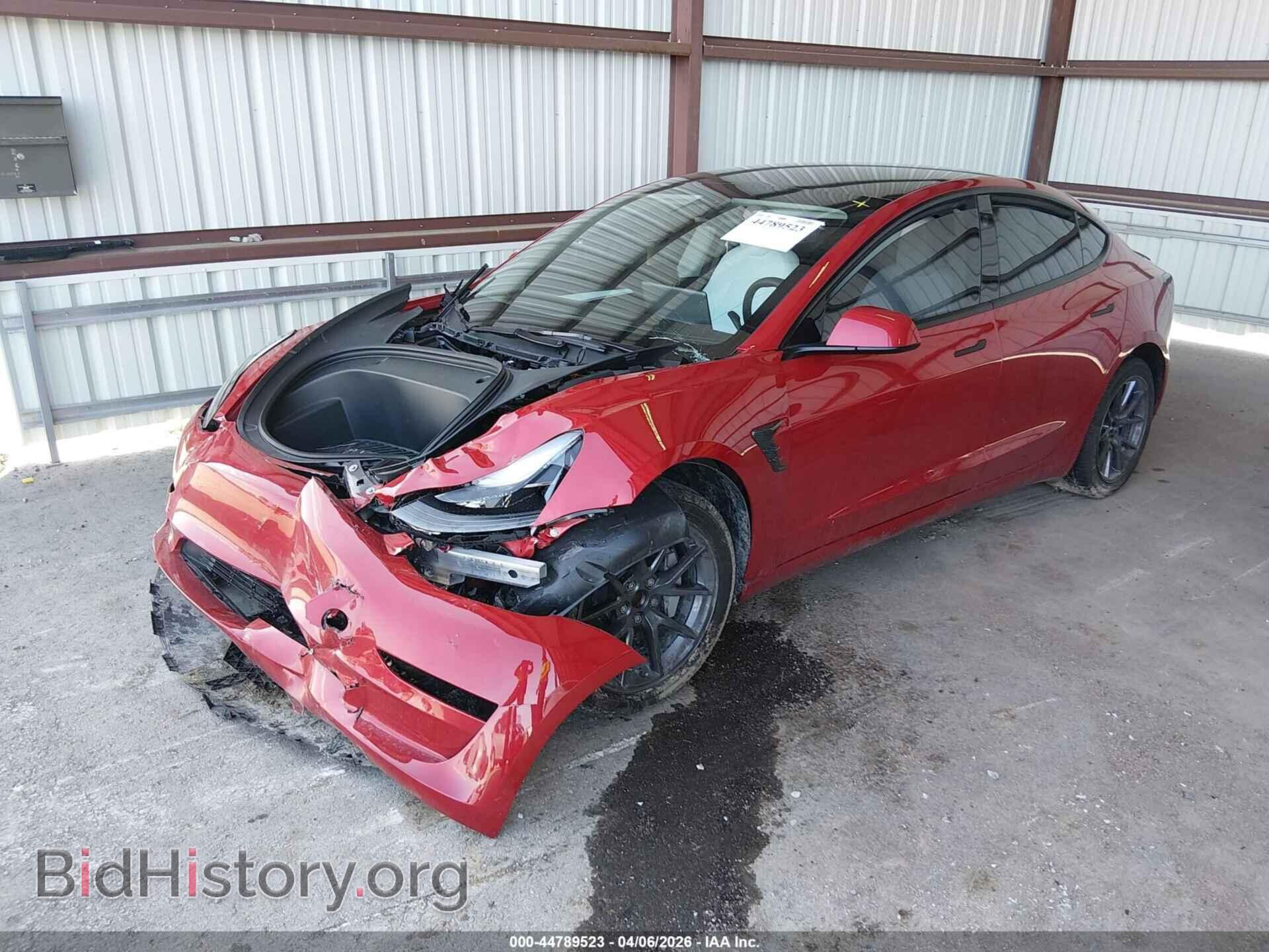 2023 TESLA MODEL 3 - VIN: 5YJ3E1EA1PF653213 - Фото 2