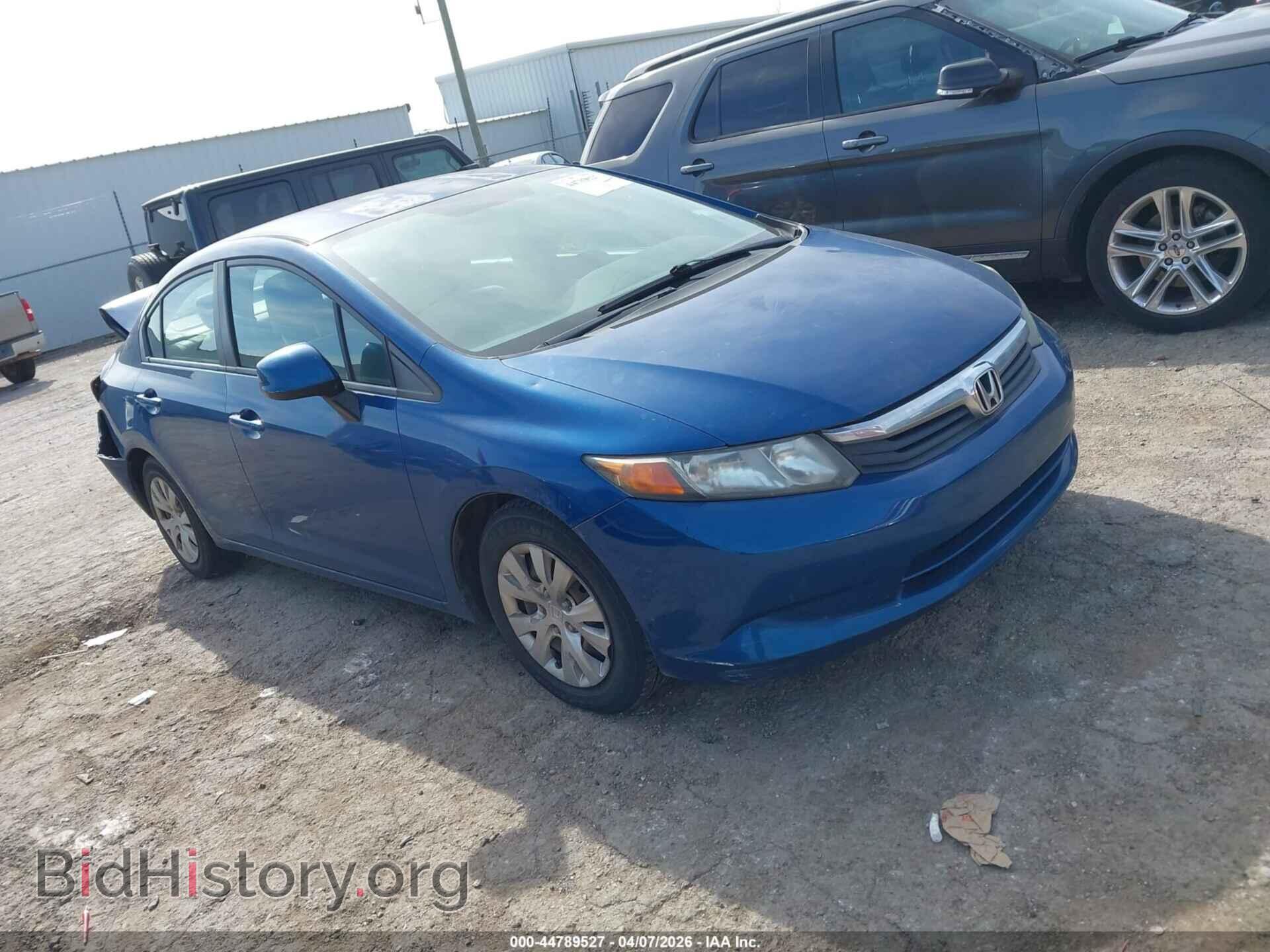 Фотография 2HGFB2F59CH556201 - HONDA CIVIC 2012
