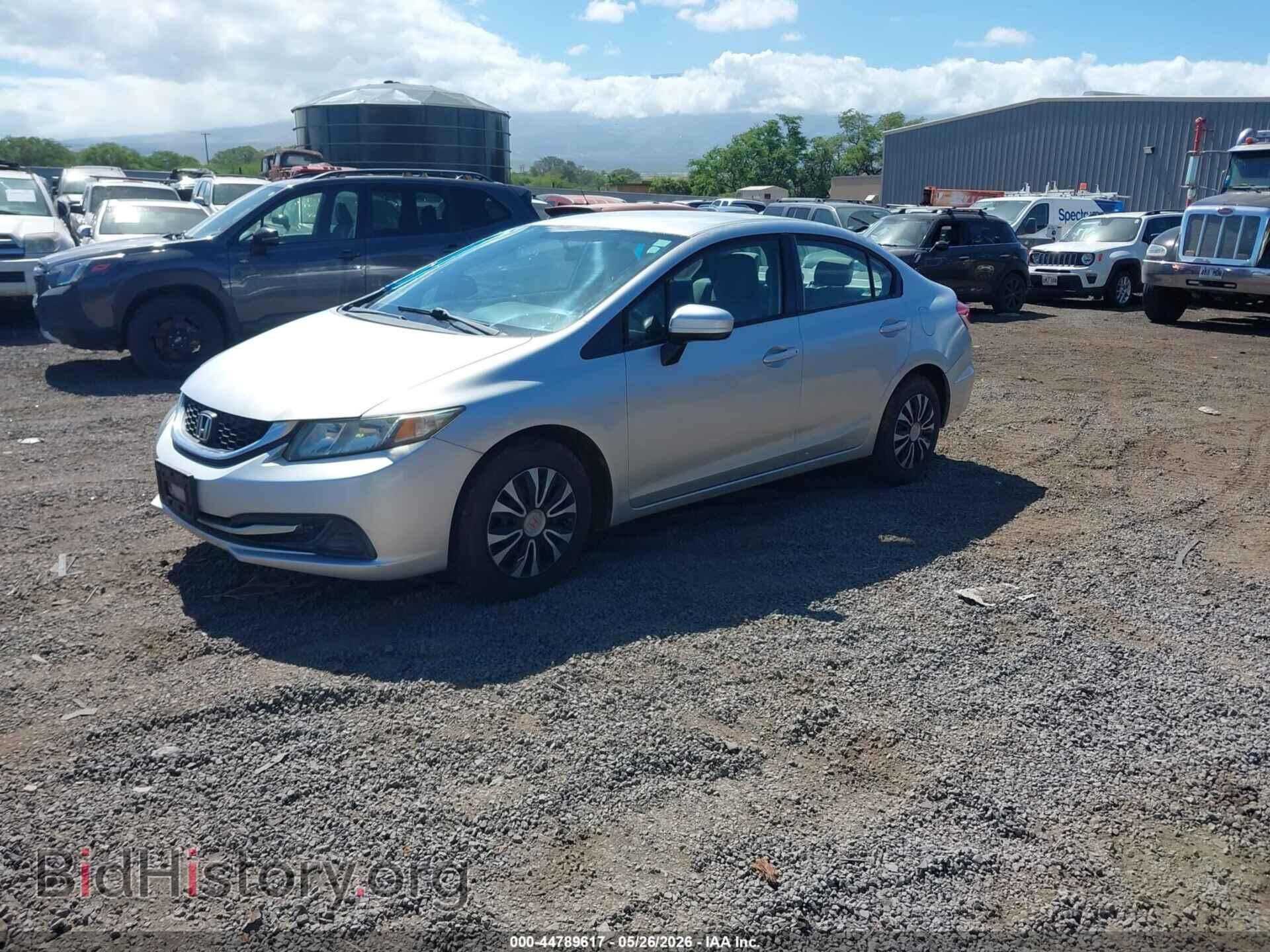 2014 HONDA CIVIC - VIN: 2HGFB2F58EH503847 - Фото 2