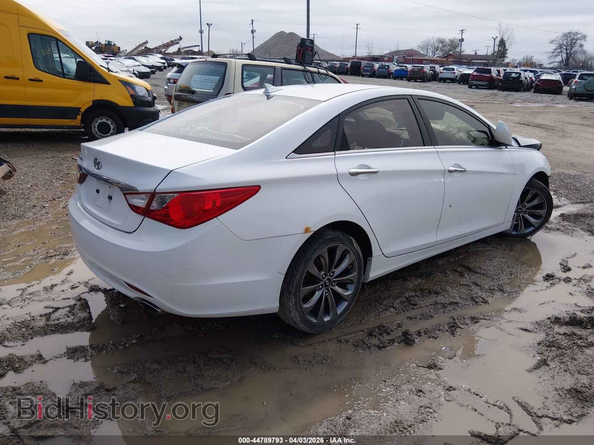 2013 HYUNDAI SONATA - VIN: 5NPEC4AC2DH750781 - Фото 4