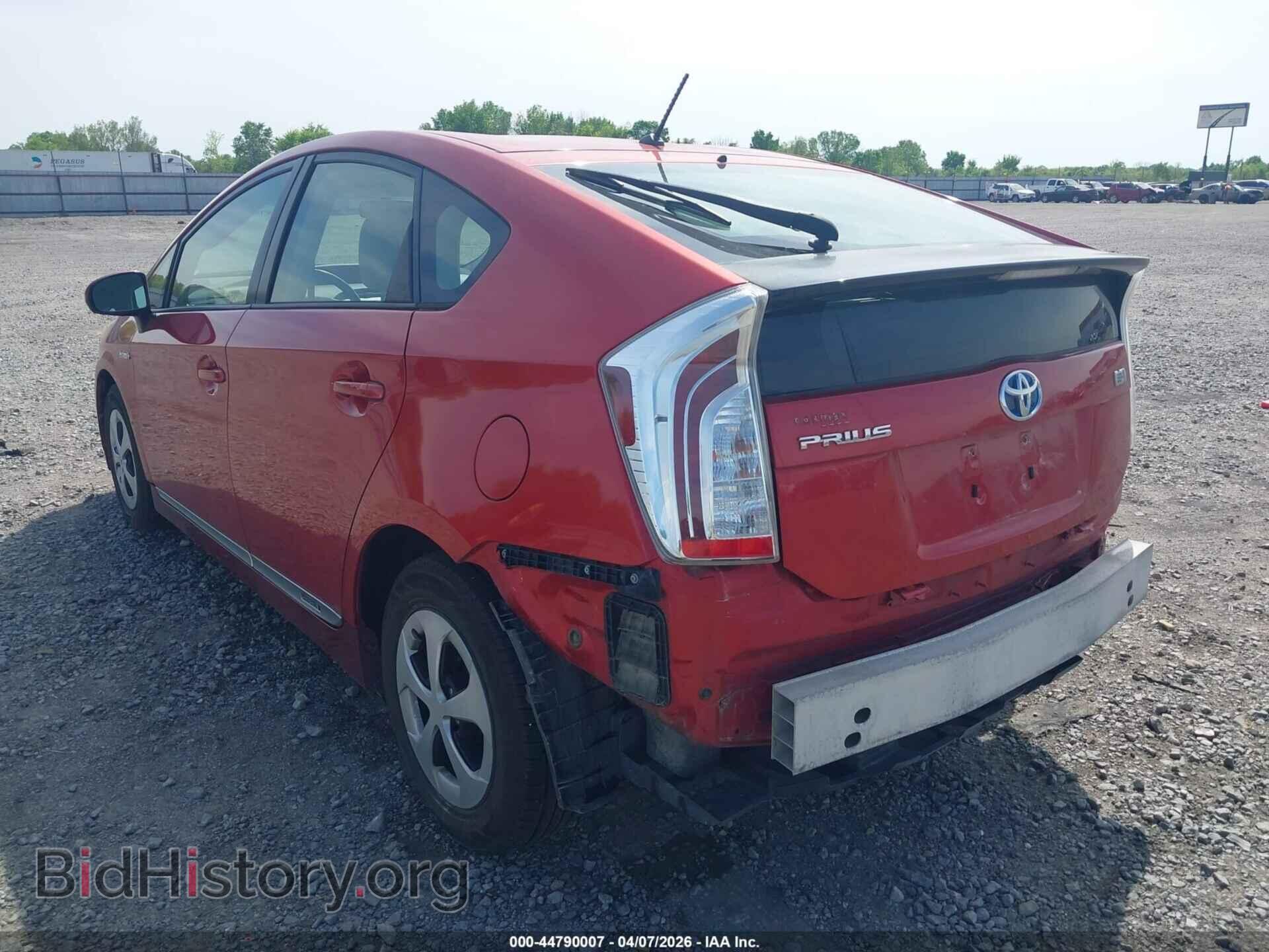 2012 TOYOTA PRIUS - VIN: JTDKN3DU3C1542894 - Фото 3