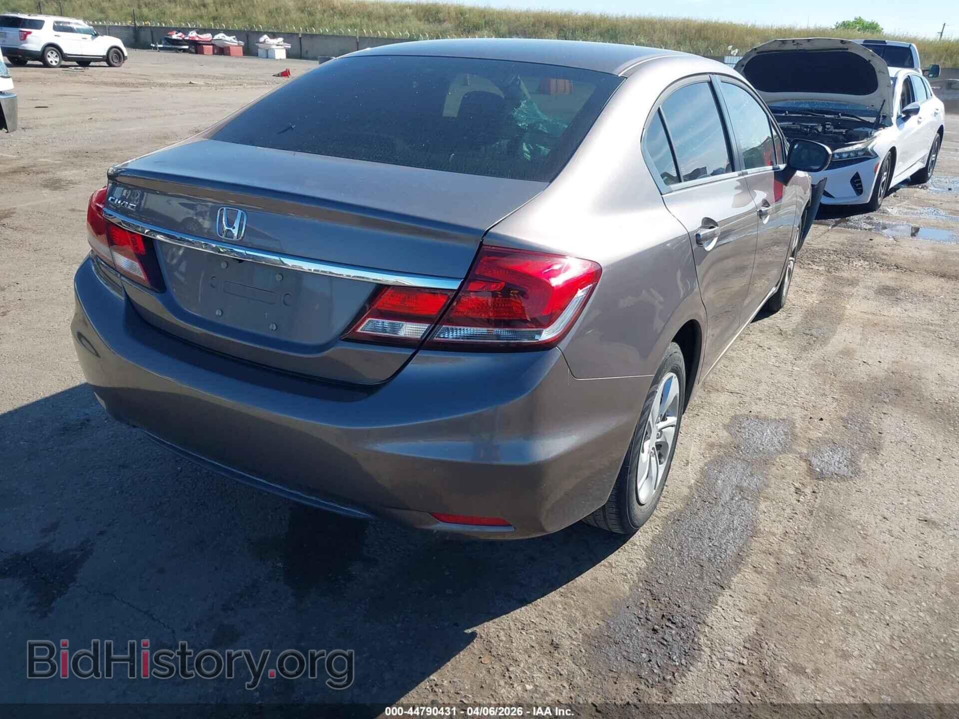 2015 HONDA CIVIC - VIN: 19XFB2F51FE261480 - Фото 4