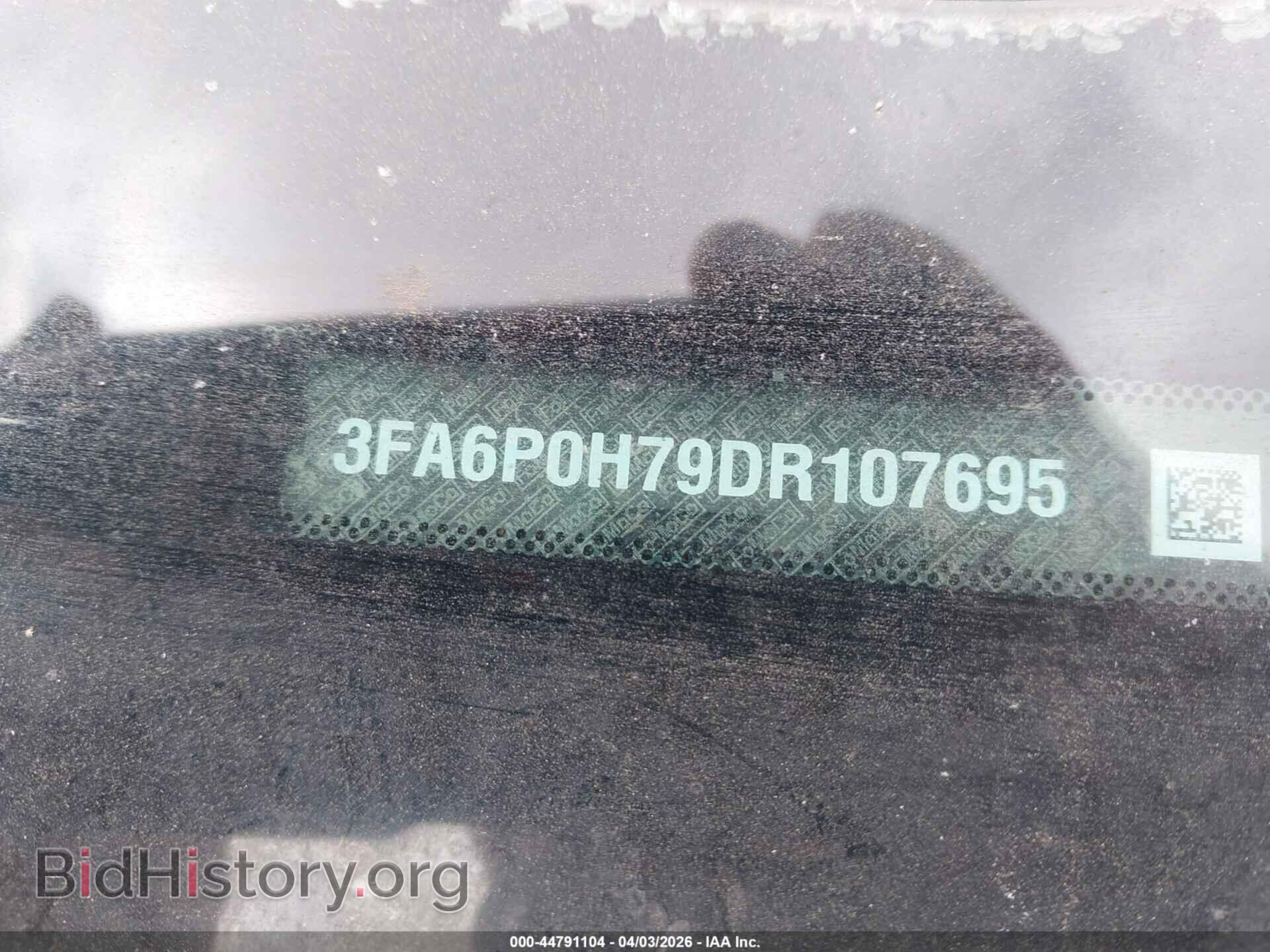2013 FORD FUSION - VIN: 3FA6P0H79DR107695 - Фото 9