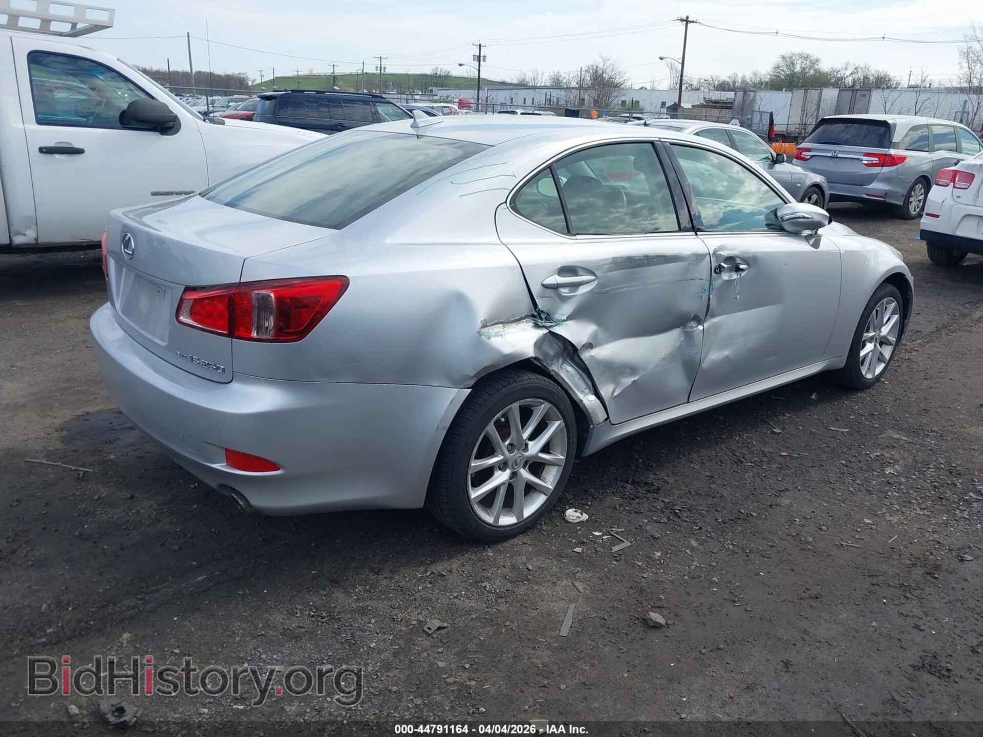 2012 LEXUS IS 250 - VIN: JTHCF5C27C5055525 - Photo 4