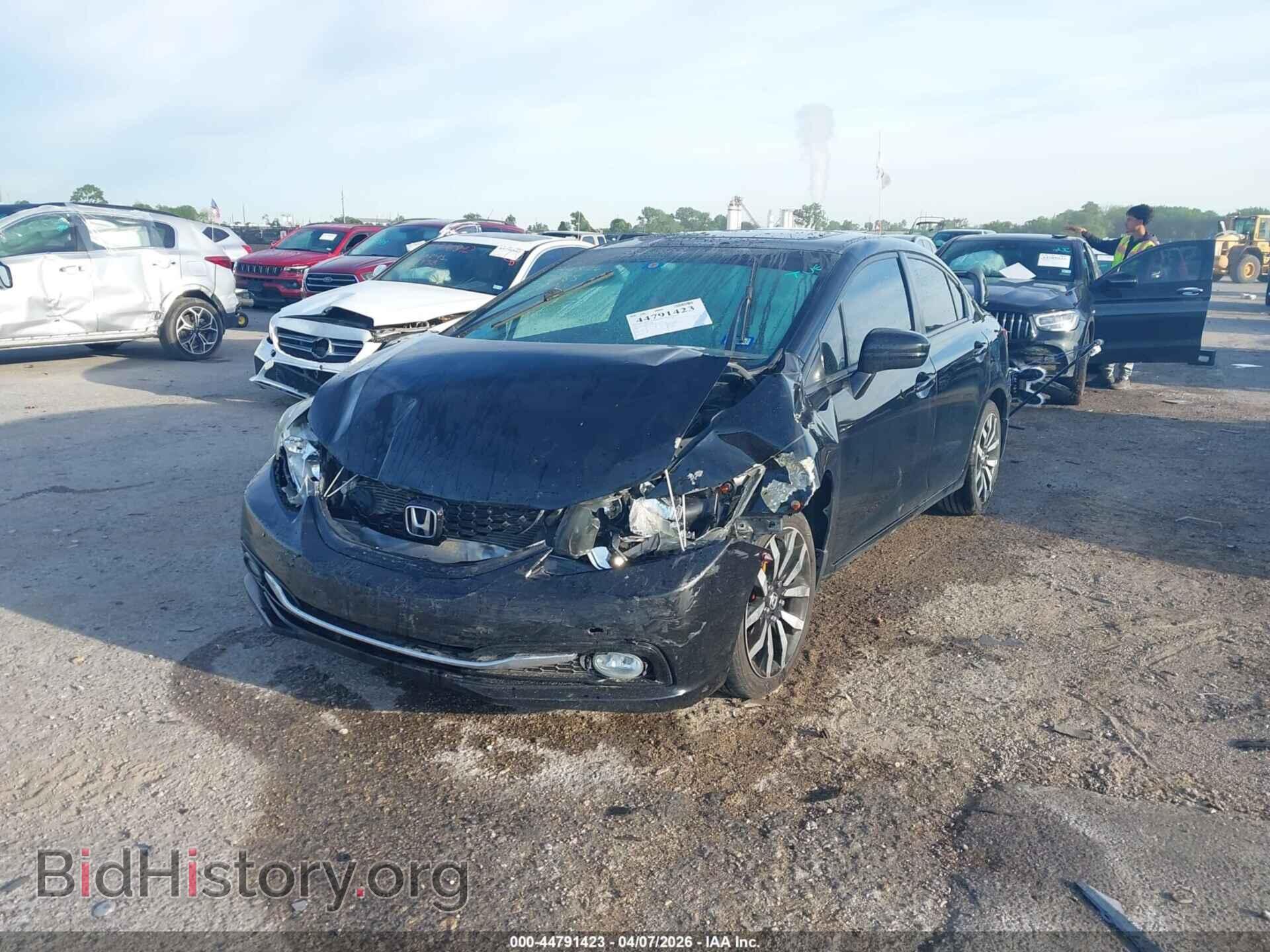 2015 HONDA CIVIC - VIN: 2HGFB2F96FH524359 - Фото 2