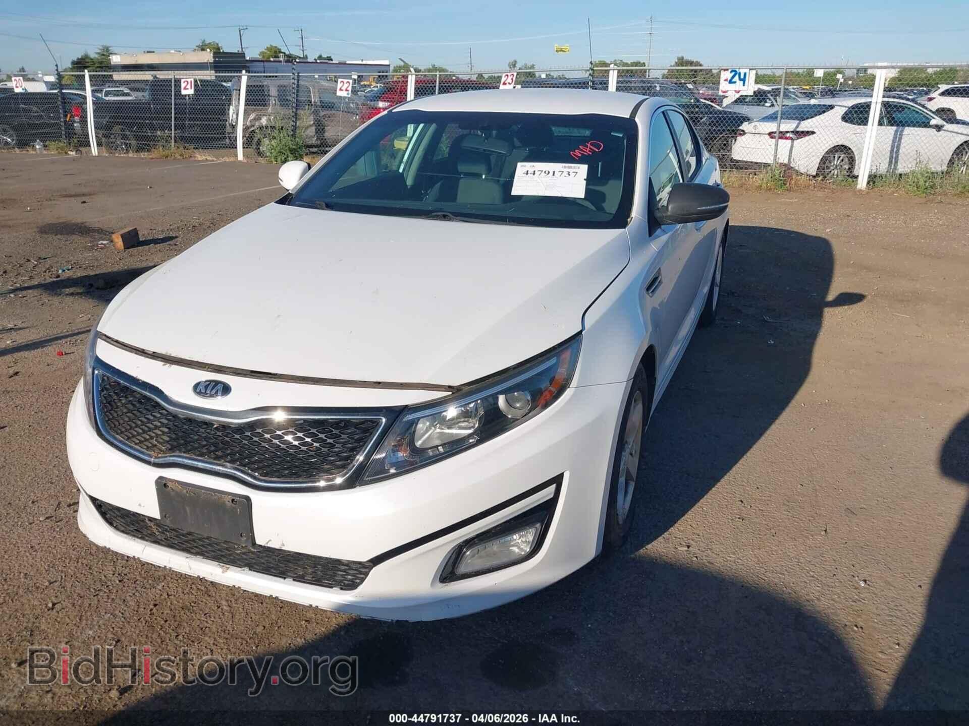 2015 KIA OPTIMA - VIN: KNAGM4A71F5664466 - Фото 2