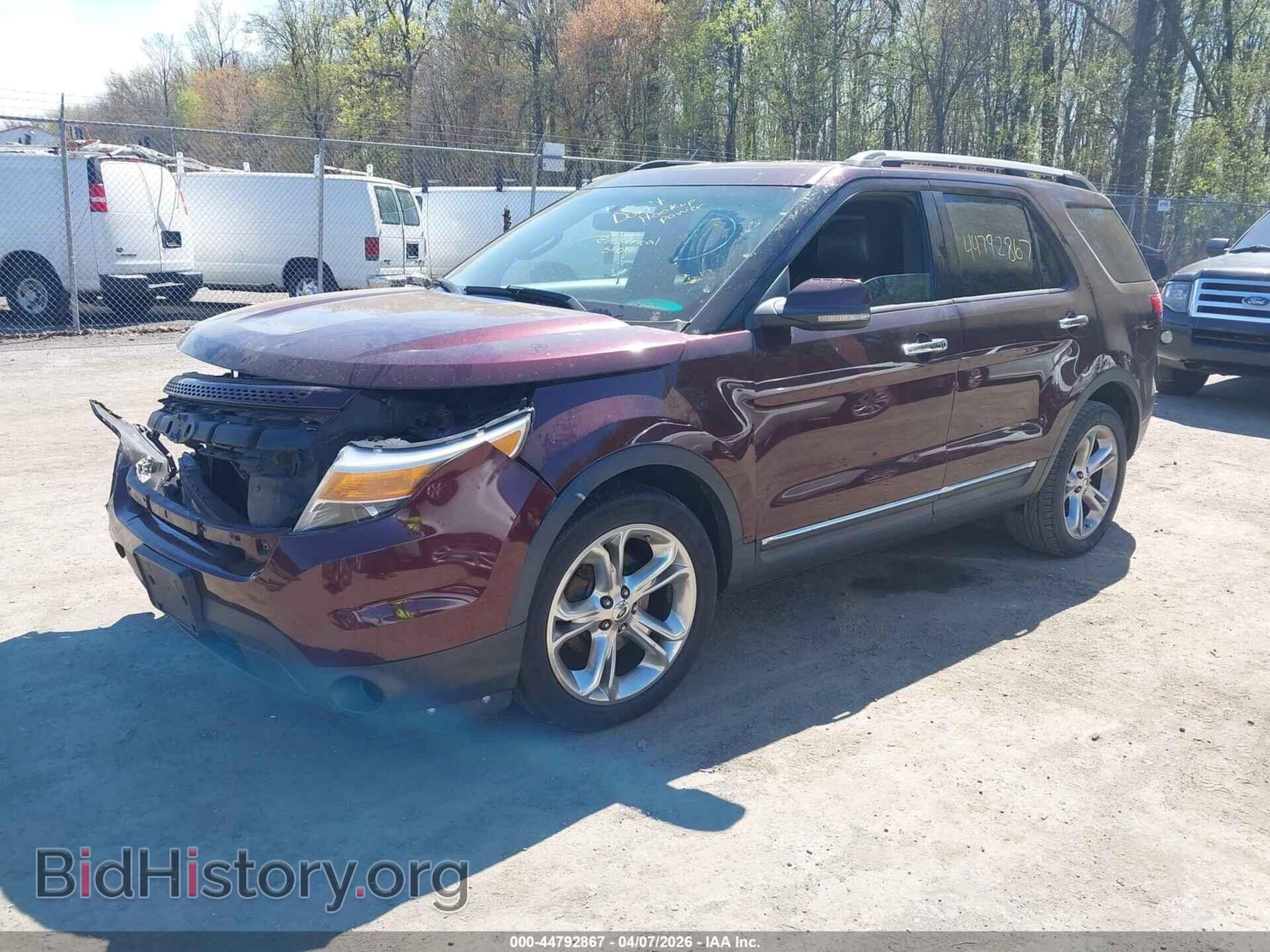 2011 FORD EXPLORER - VIN: 1FMHK7F87BGA61676 - Фото 2
