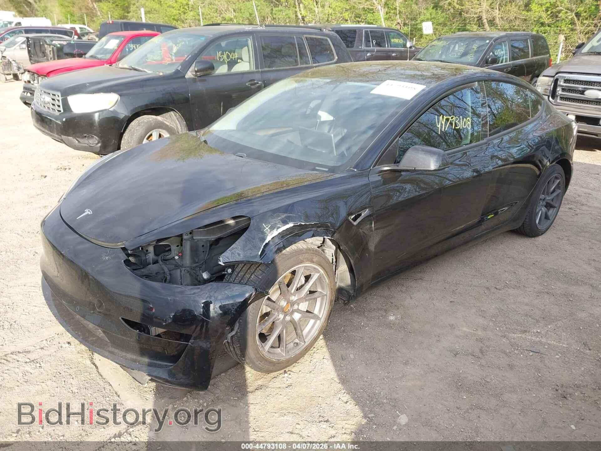 2021 TESLA MODEL 3 - VIN: 5YJ3E1EA3MF085977 - Фото 2