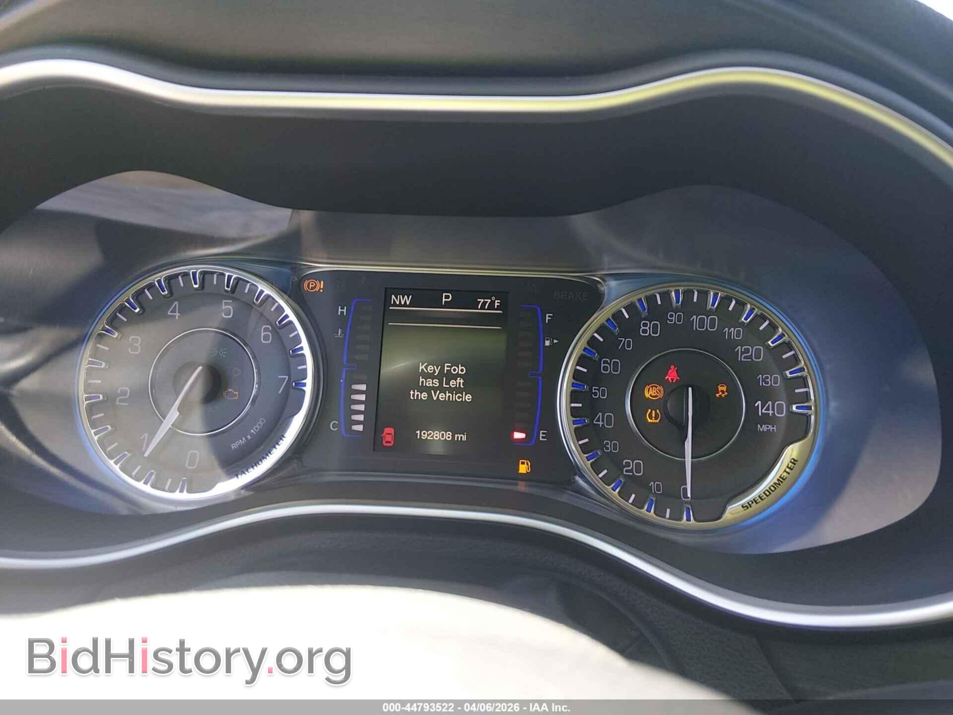 2017 CHRYSLER 200 - VIN: 1C3CCCFB4HN511292 - Фото 7