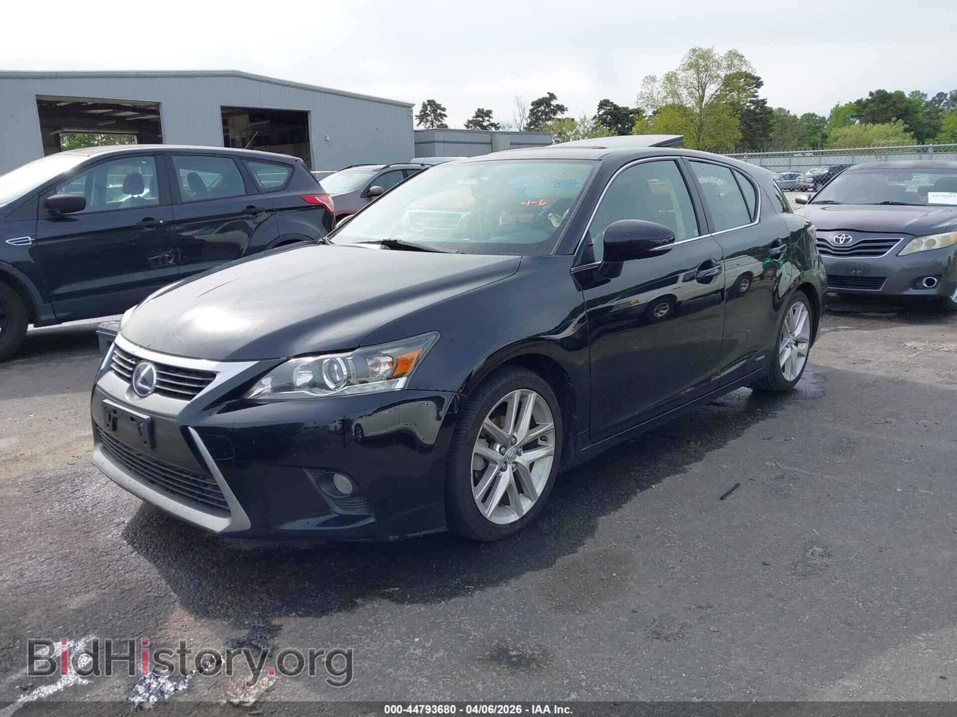2014 LEXUS CT 200H - VIN: JTHKD5BH7E2174395 - Фото 2