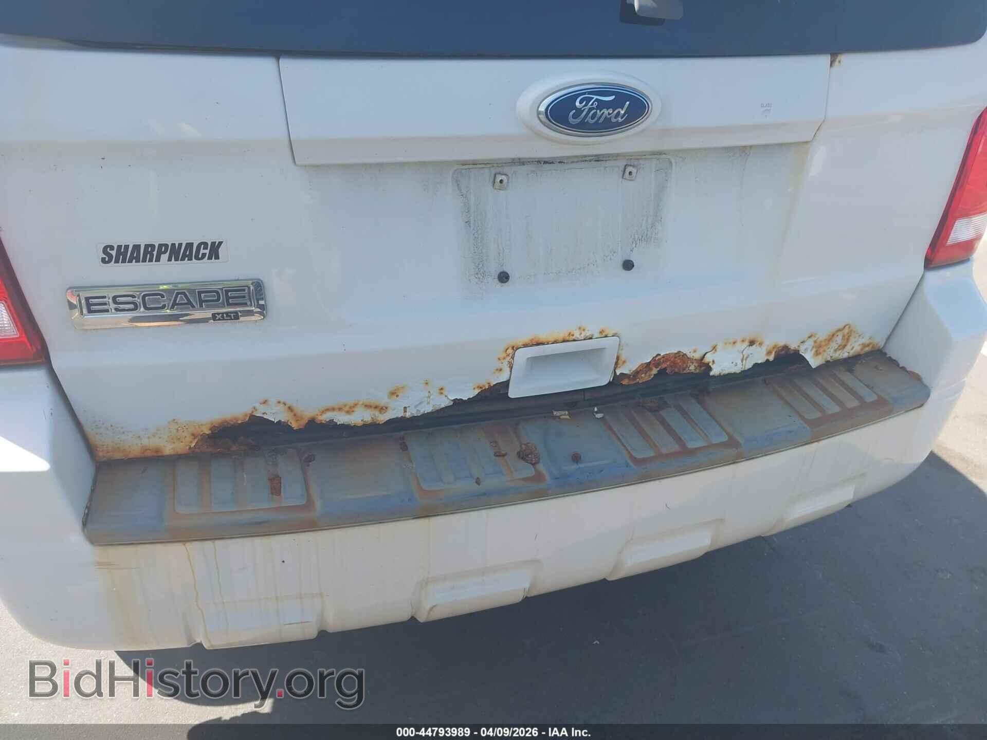 2010 FORD ESCAPE - VIN: 1FMCU9D77AKC65688 - Фото 6