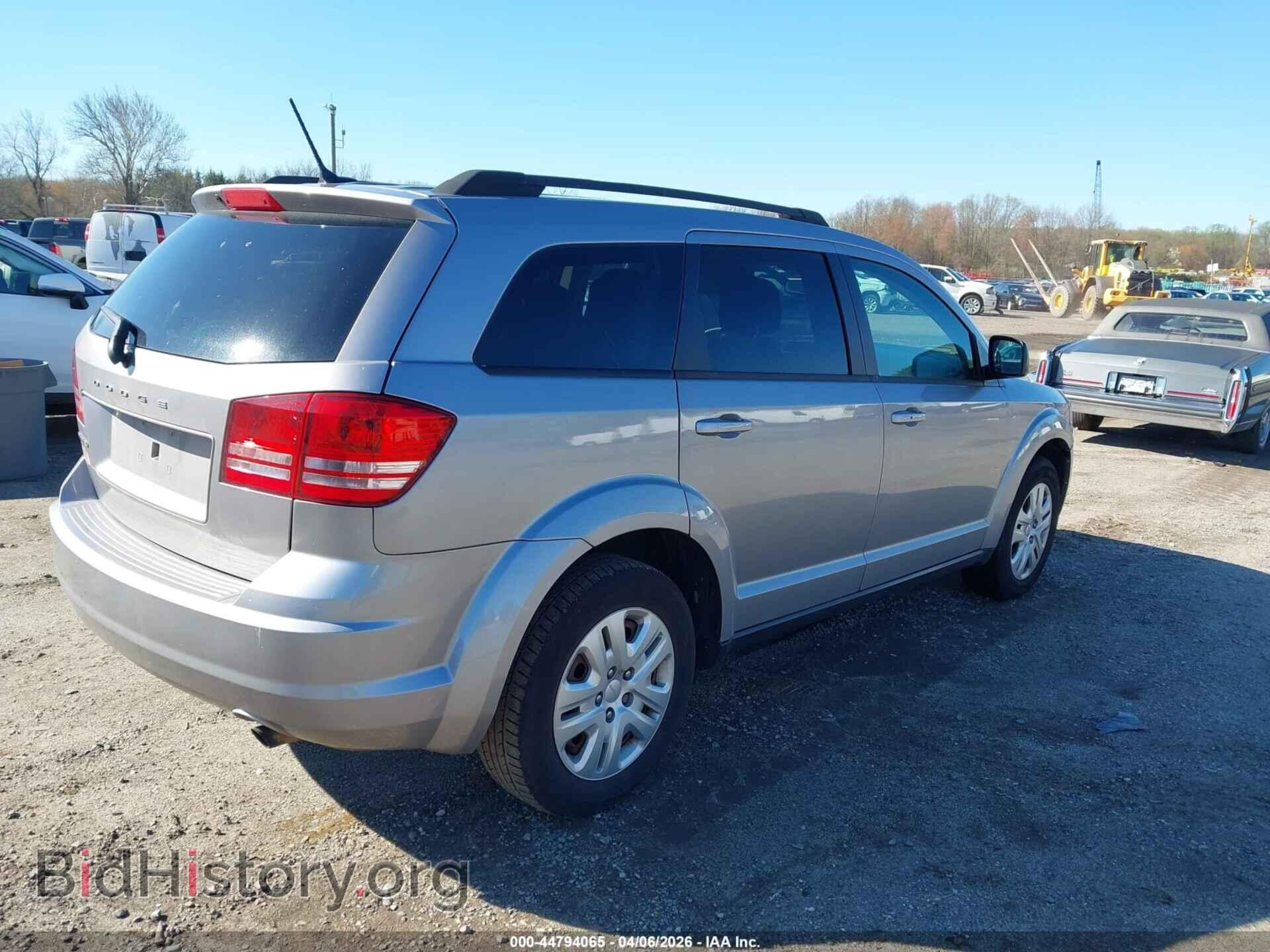 2017 DODGE JOURNEY - VIN: 3C4PDCAB6HT545607 - Фото 4