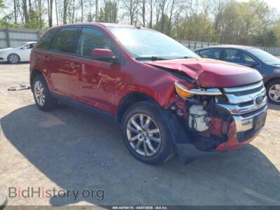 2013 Ford EDGE SEL, red — VIN 2FMDK4JC0DBB89079, IAAI