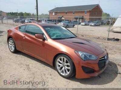 2013 Hyundai GENESIS 2.0T Premium, оранжевый — VIN KMHHT6KD9DU089512, IAAI