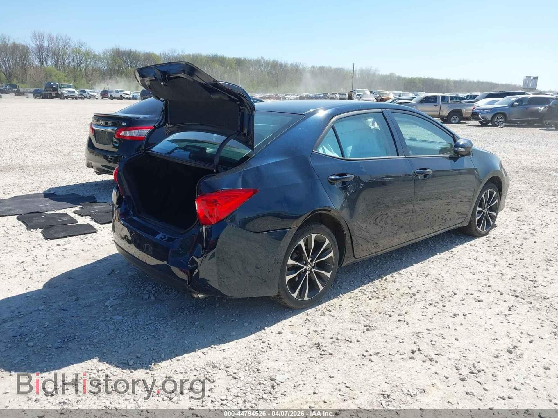 2017 TOYOTA COROLLA - VIN: 2T1BURHE5HC837250 - Фото 4